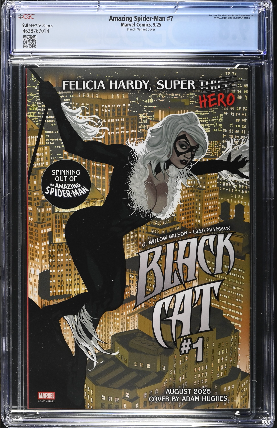 Amazing Spider-Man #7 Bianchi 1:25 Retailer Incentive Variant CGC 9.8