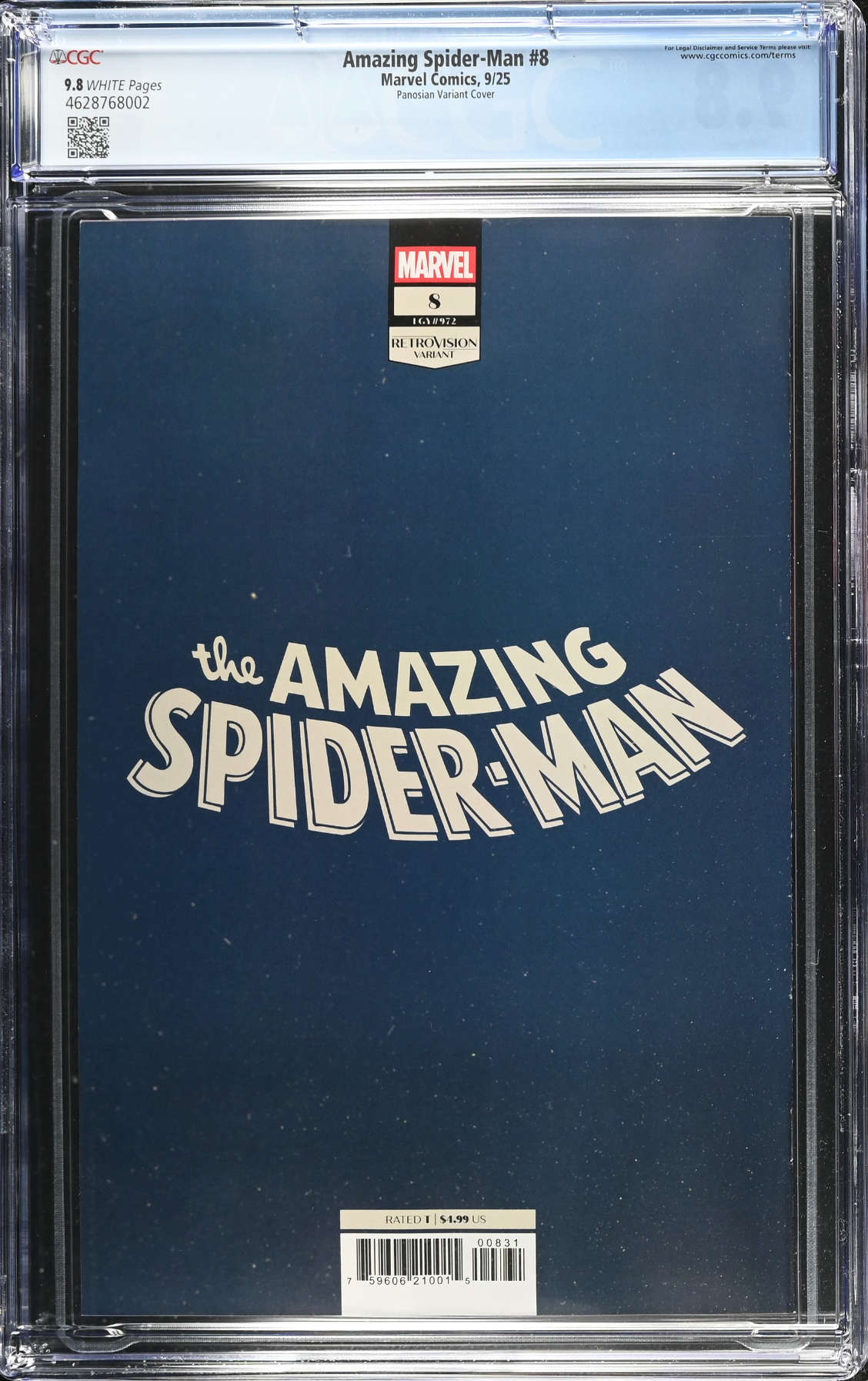 Amazing Spider-Man #8 Panosian Variant CGC 9.8