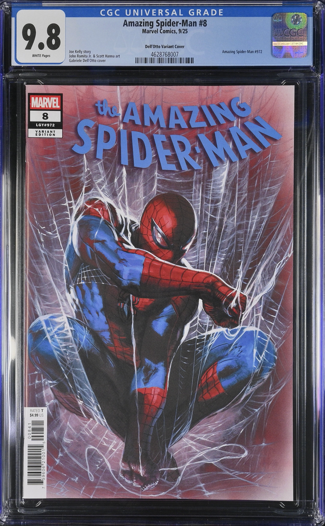 Amazing Spider-Man #8 Dell'Otto Variant CGC 9.8