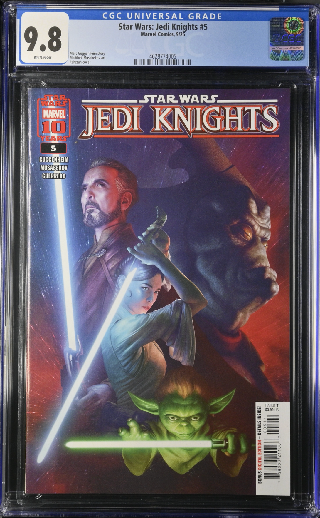 Star Wars: Jedi Knights #5 CGC 9.8