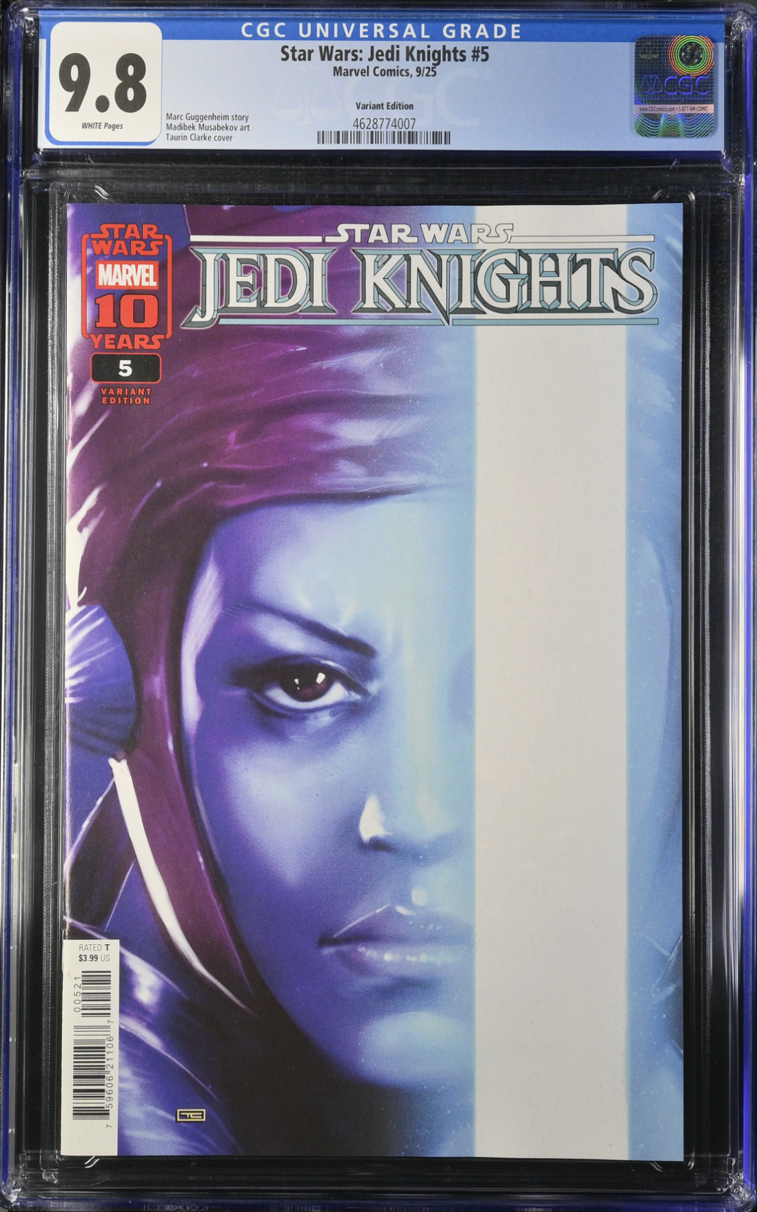 Star Wars: Jedi Knights #5 Clarke Variant CGC 9.8