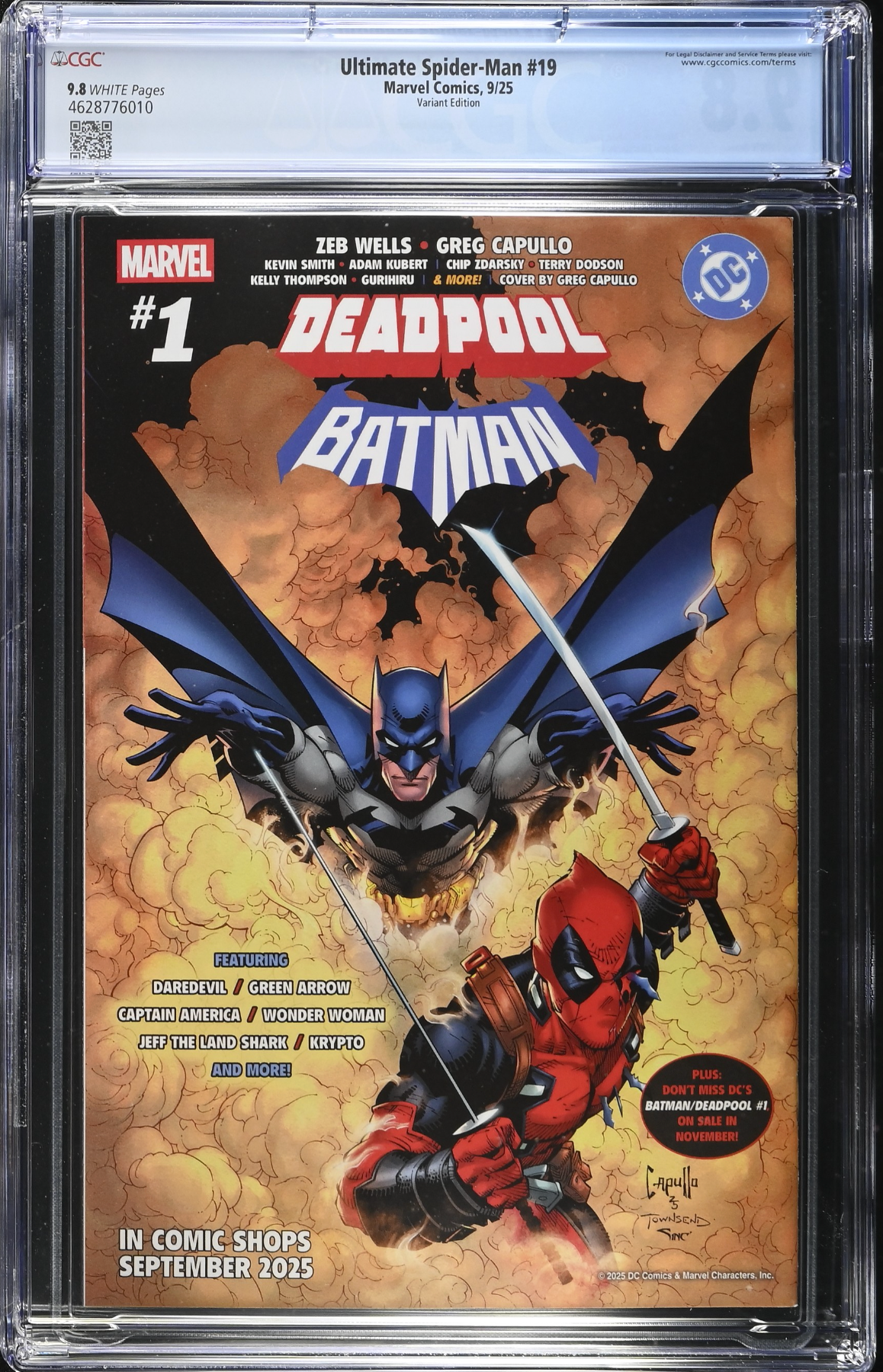 Ultimate Spider-Man #19 Parel Variant CGC 9.8