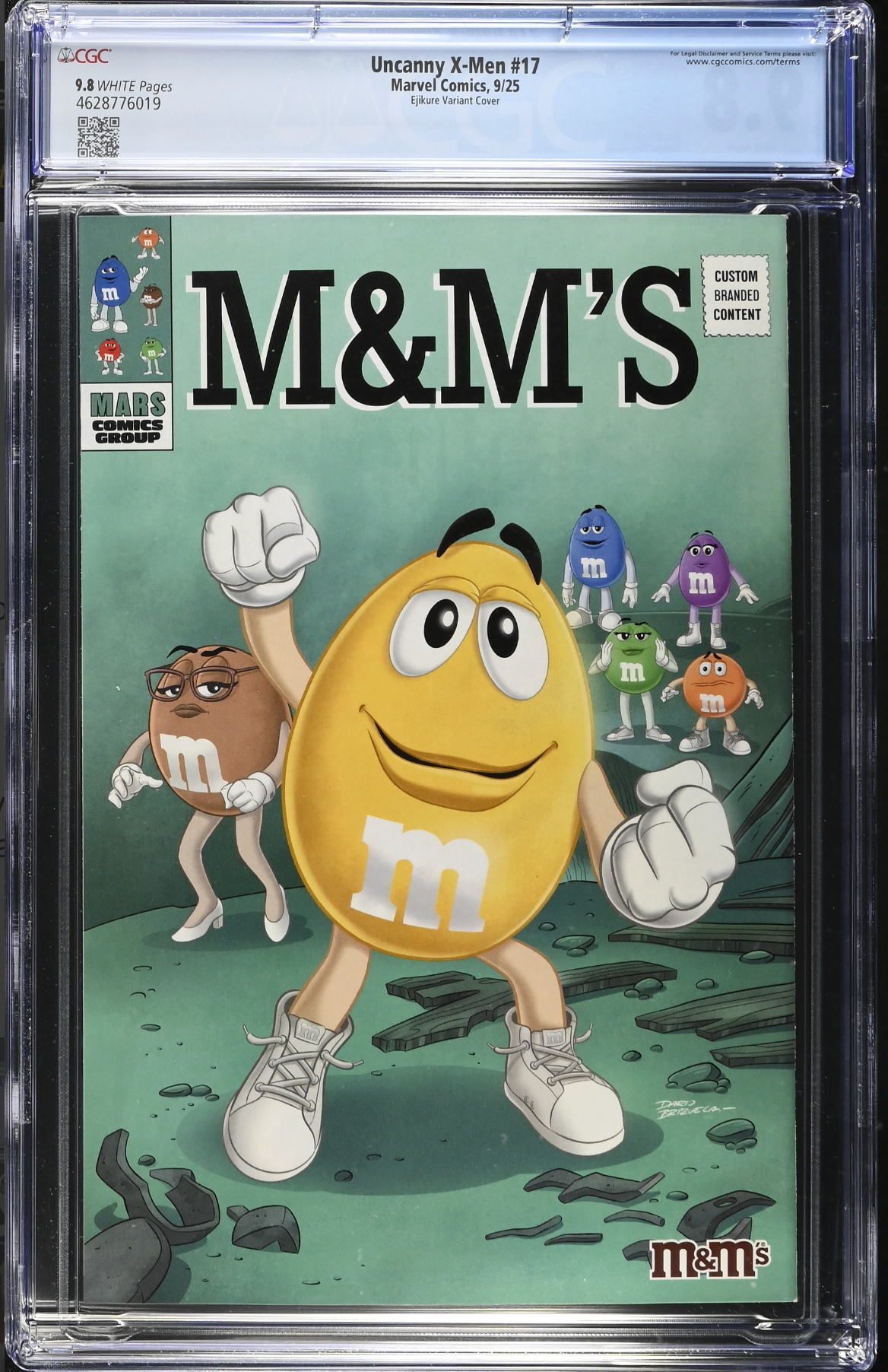 Uncanny X-Men #17 Ejikure Variant CGC 9.8