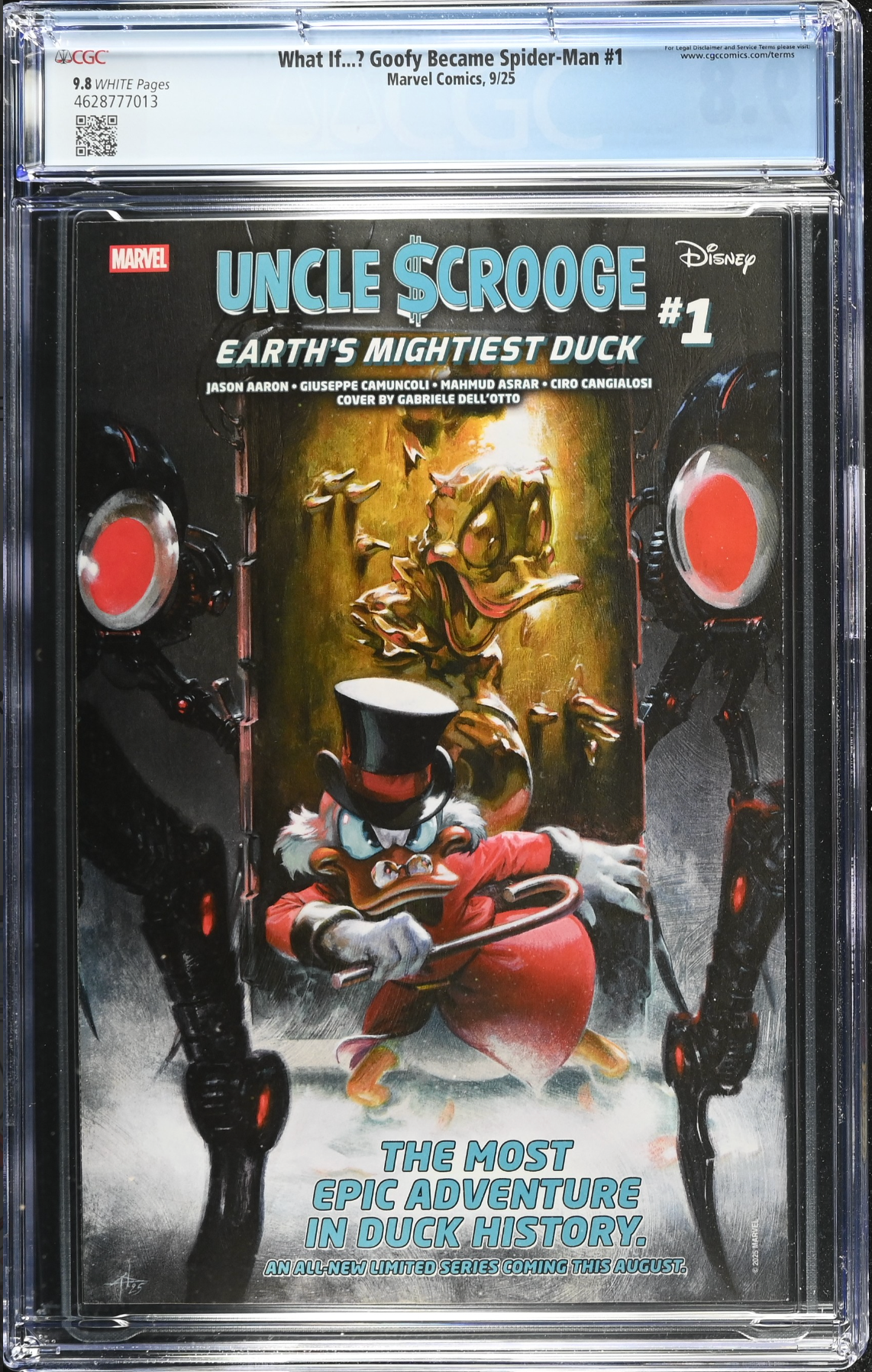 Marvel & Disney: What If...? Goofy Became Spider-Man #1 CGC 9.8