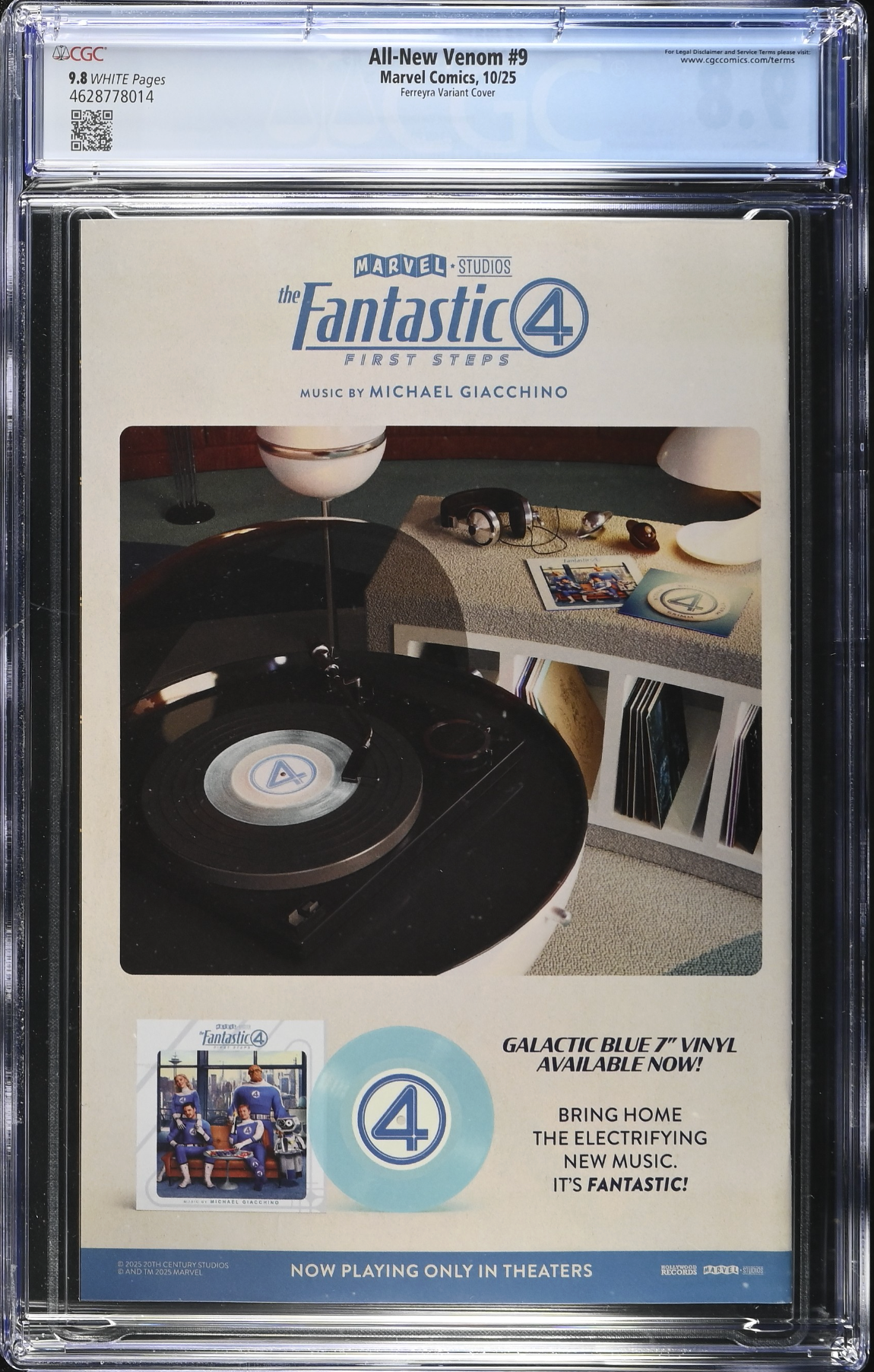 All-New Venom #9 Ferreyra Variant CGC 9.8