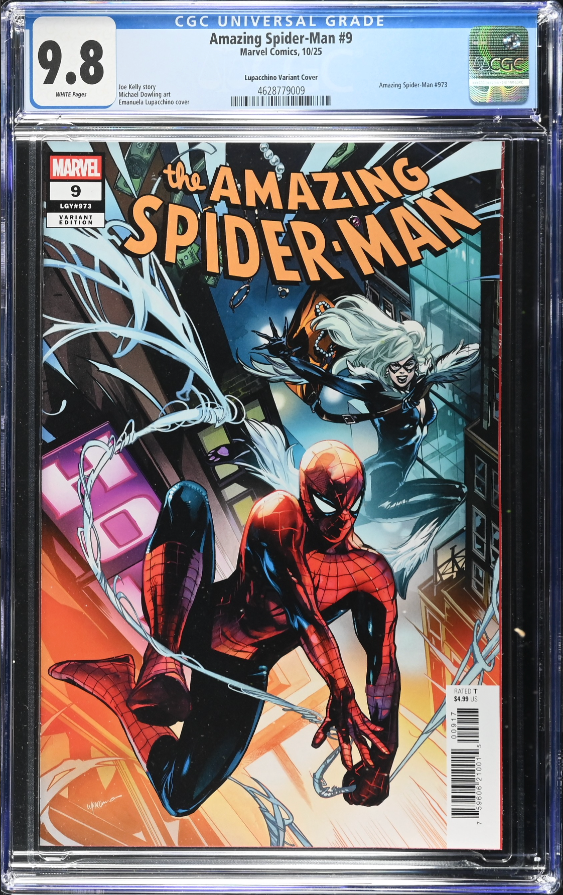 Amazing Spider-Man #9 Lupacchino 1:25 Retailer Incentive Variant CGC 9.8