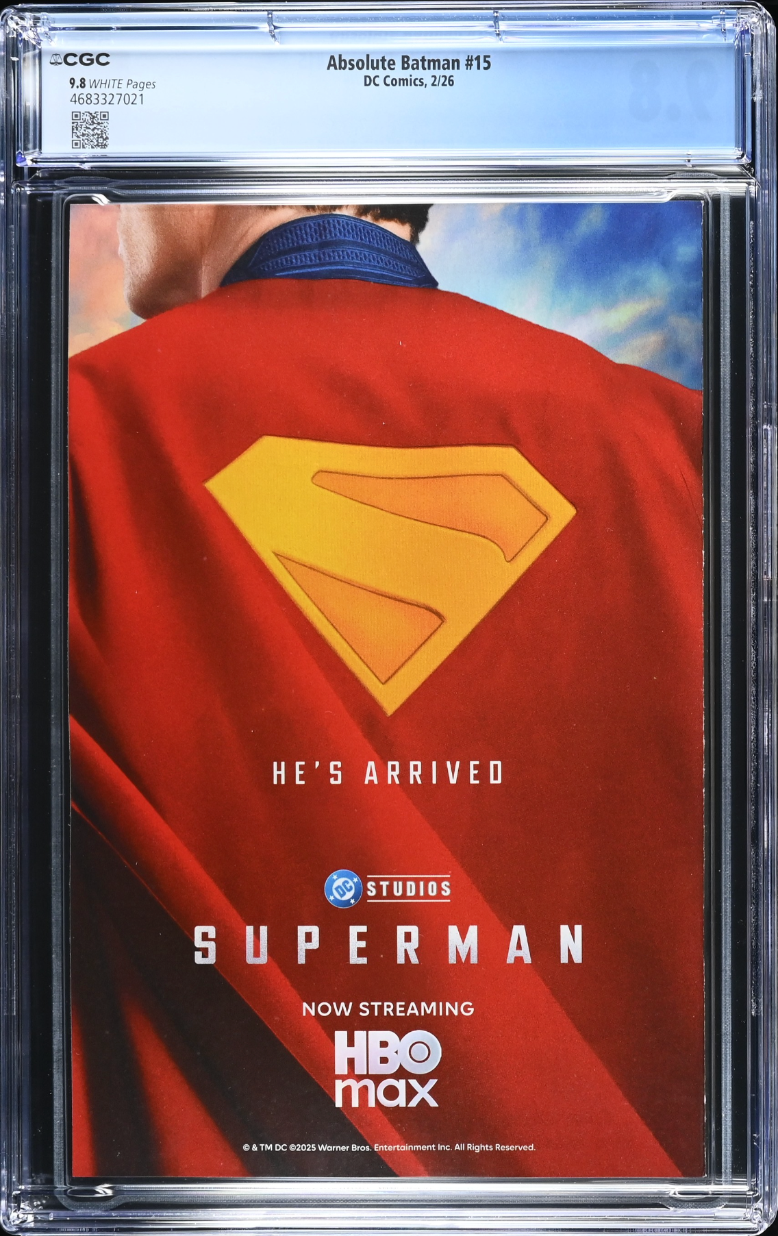 Absolute Batman #15 CGC 9.8