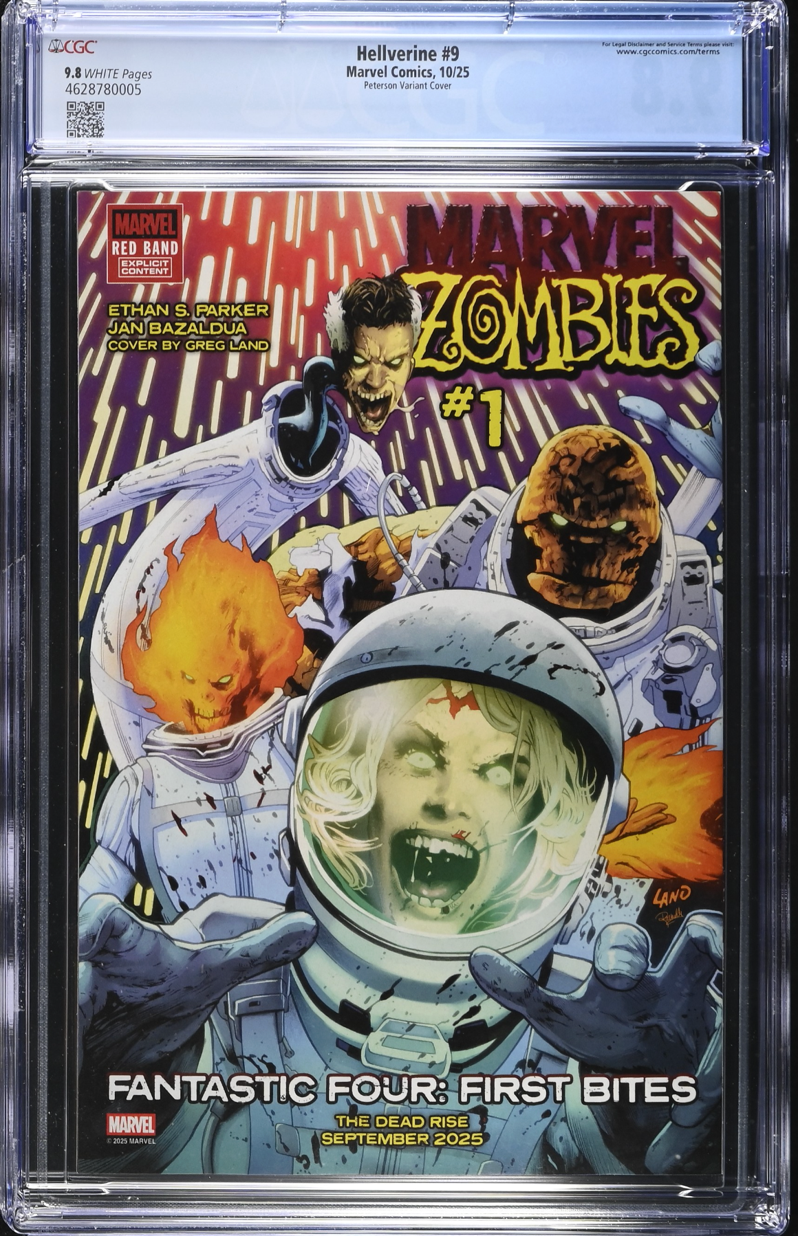 Hellverine #9 Peterson Variant CGC 9.8