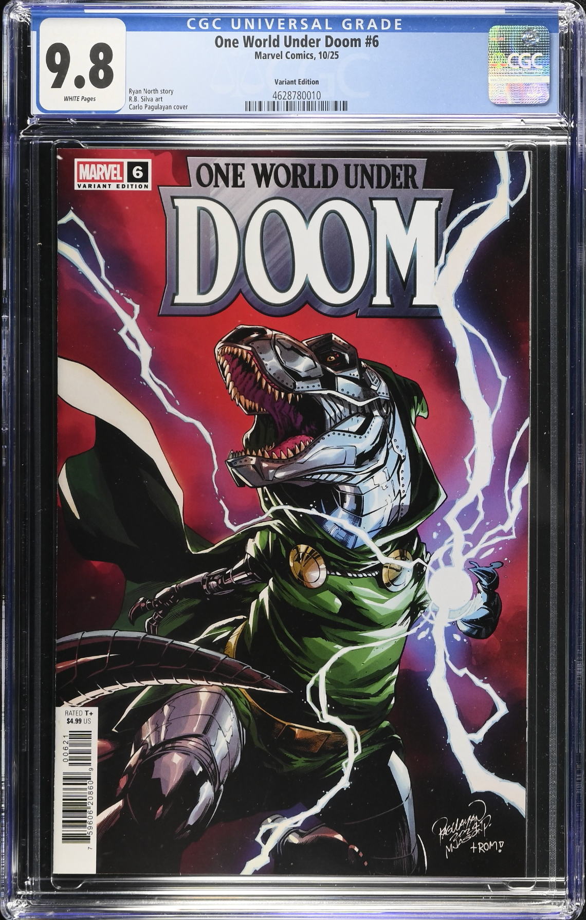 One World Under Doom #6 Pagulayan Variant CGC 9.8