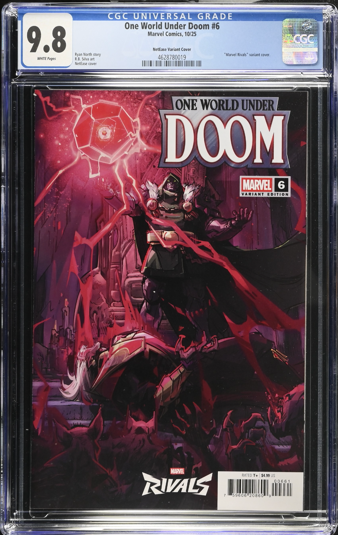 One World Under Doom #6 NetEase Games Variant CGC 9.8