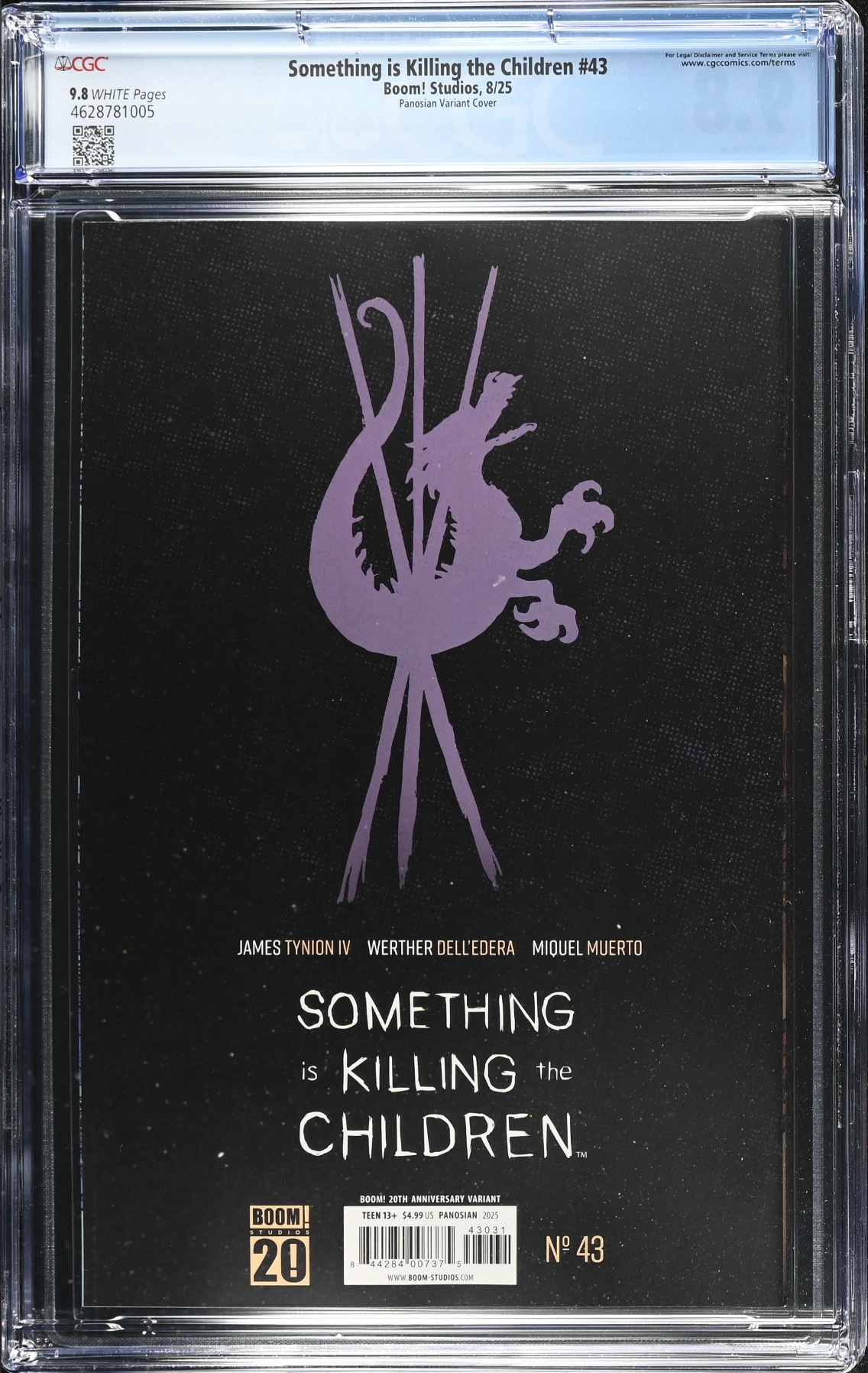 Something is Killing the Children #43 Panosian Variant CGC 9.8