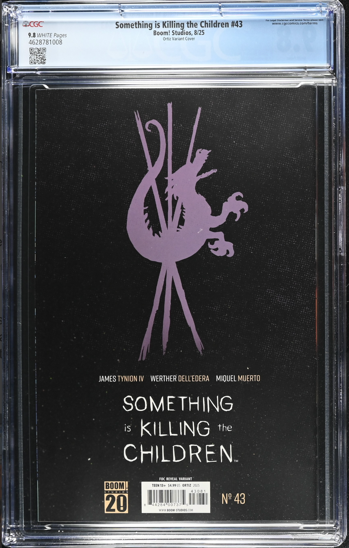Something is Killing the Children #43 Ortiz Variant CGC 9.8