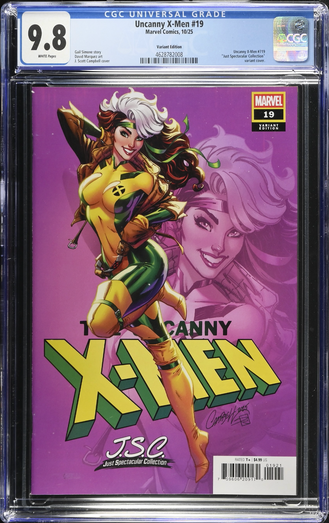 Uncanny X-Men #19 Campbell Variant CGC 9.8