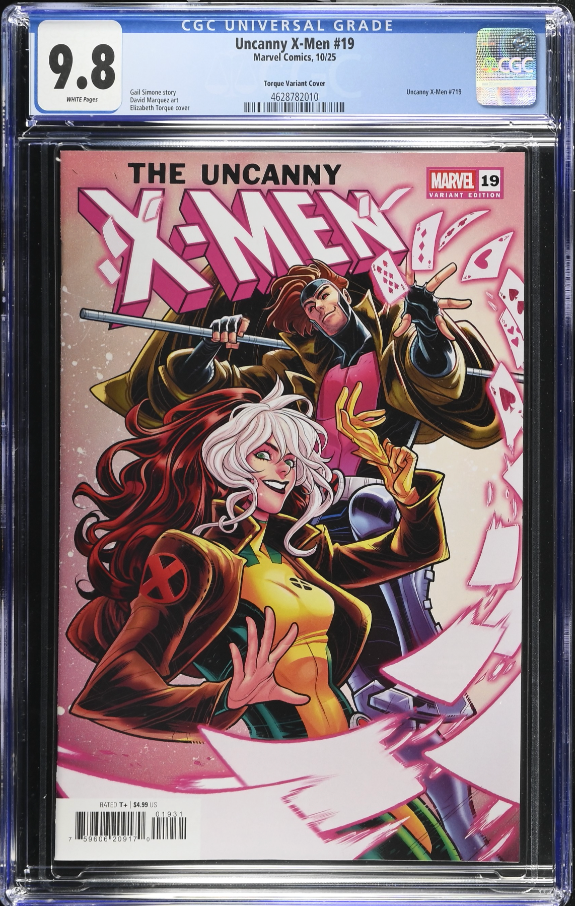 Uncanny X-Men #19 Torque Variant CGC 9.8