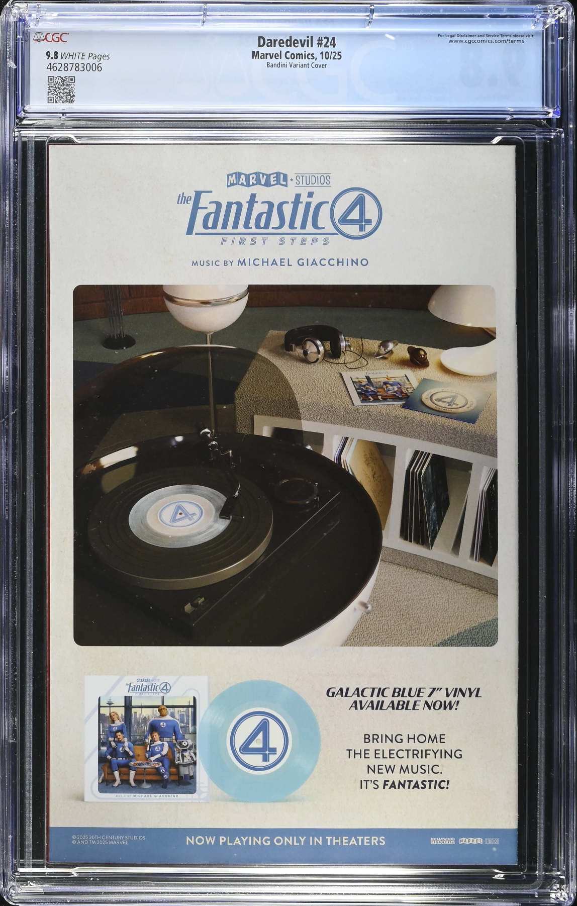 Daredevil #24 Bandini 1:25 Retailer Incentive Variant CGC 9.8