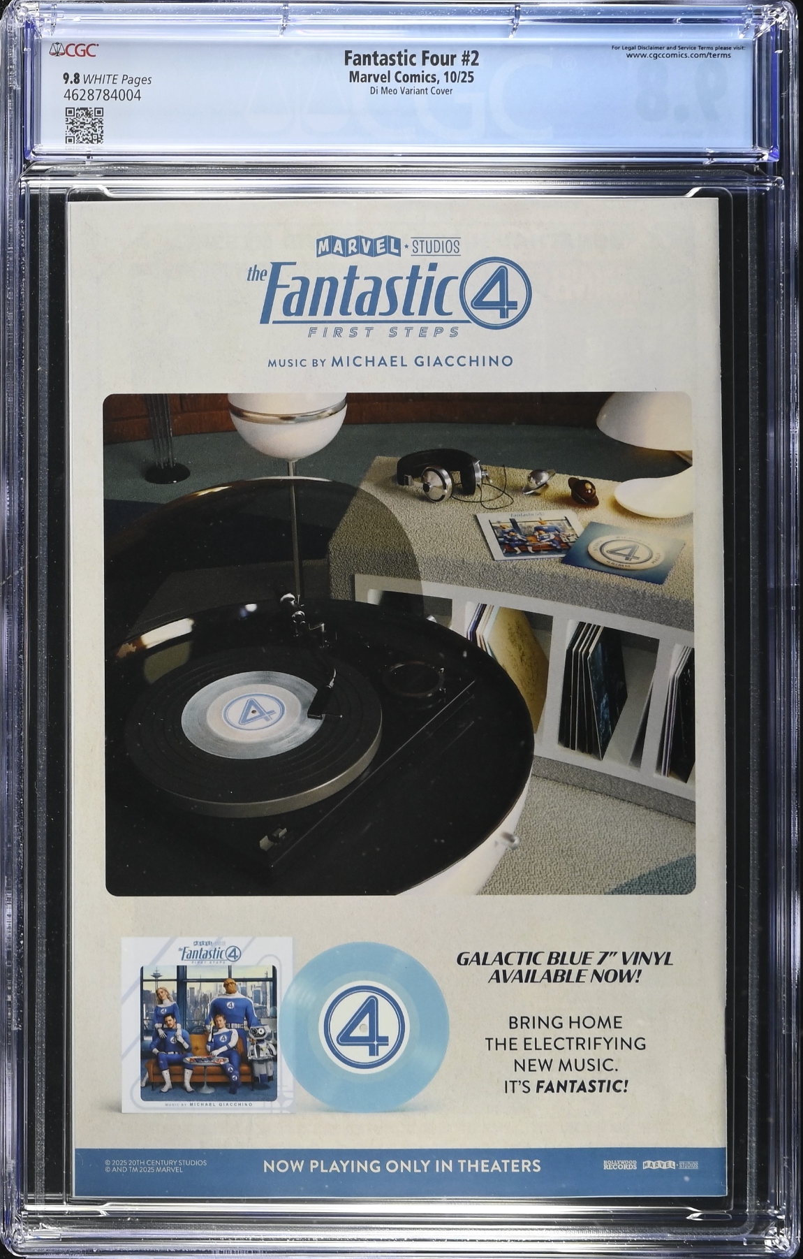 Fantastic Four #2 Di Meo Variant CGC 9.8