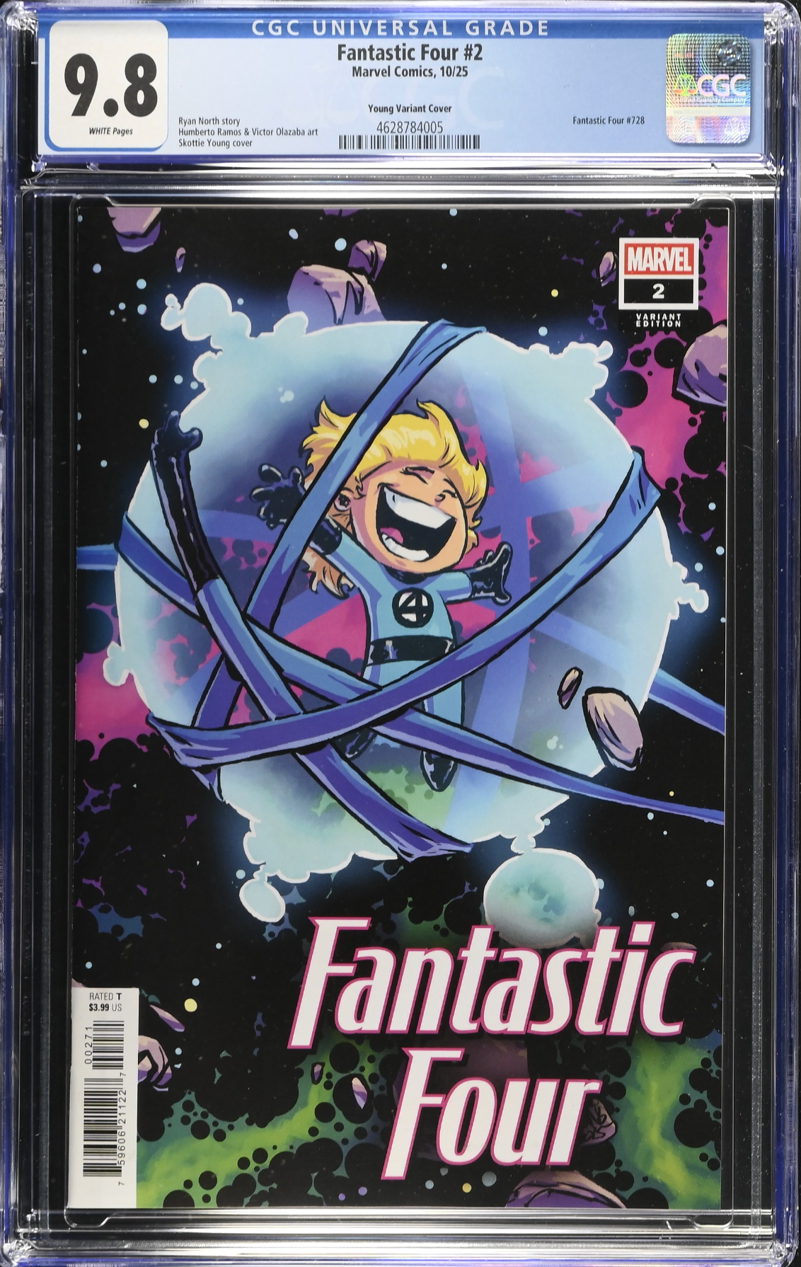 Fantastic Four #2 Young Variant CGC 9.8