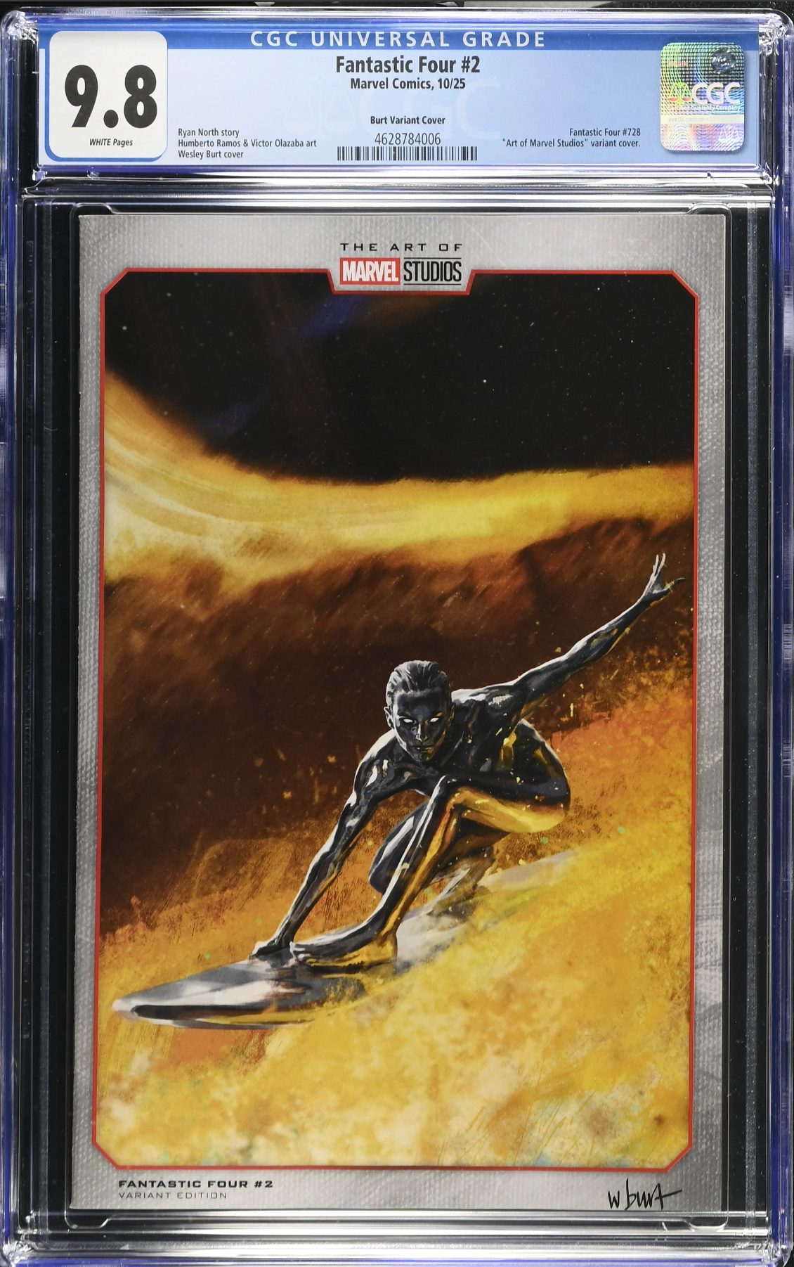 Fantastic Four #2 Burt Variant CGC 9.8