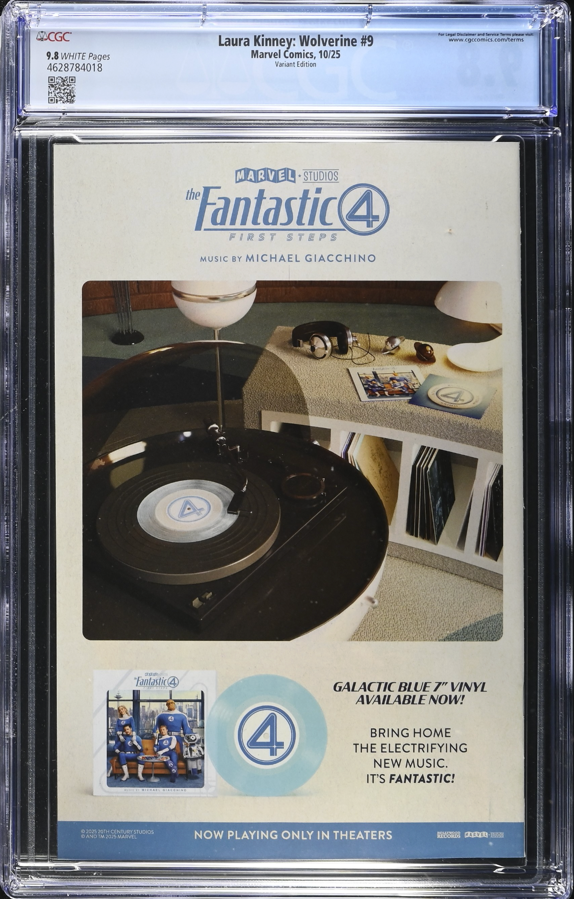 Laura Kinney: Wolverine #9 Campbell Variant CGC 9.8