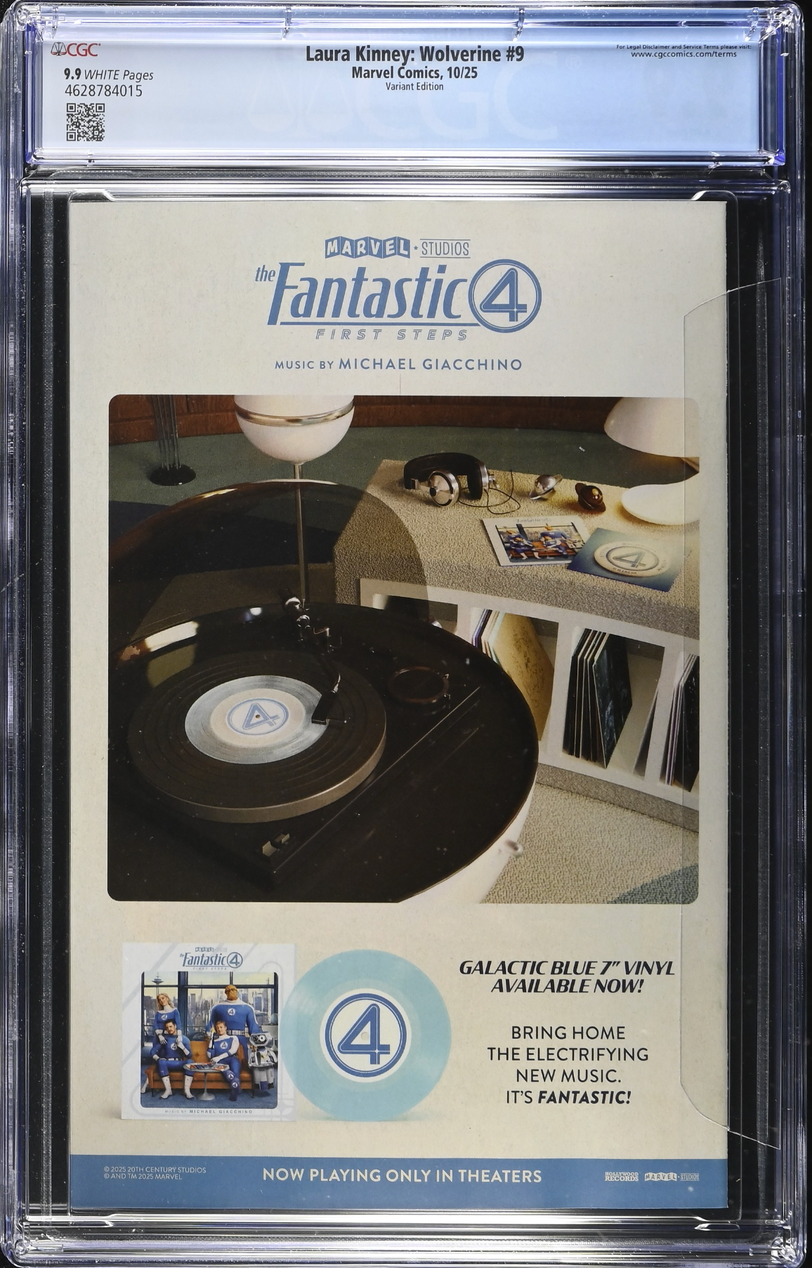Laura Kinney: Wolverine #9 Campbell Variant CGC 9.9