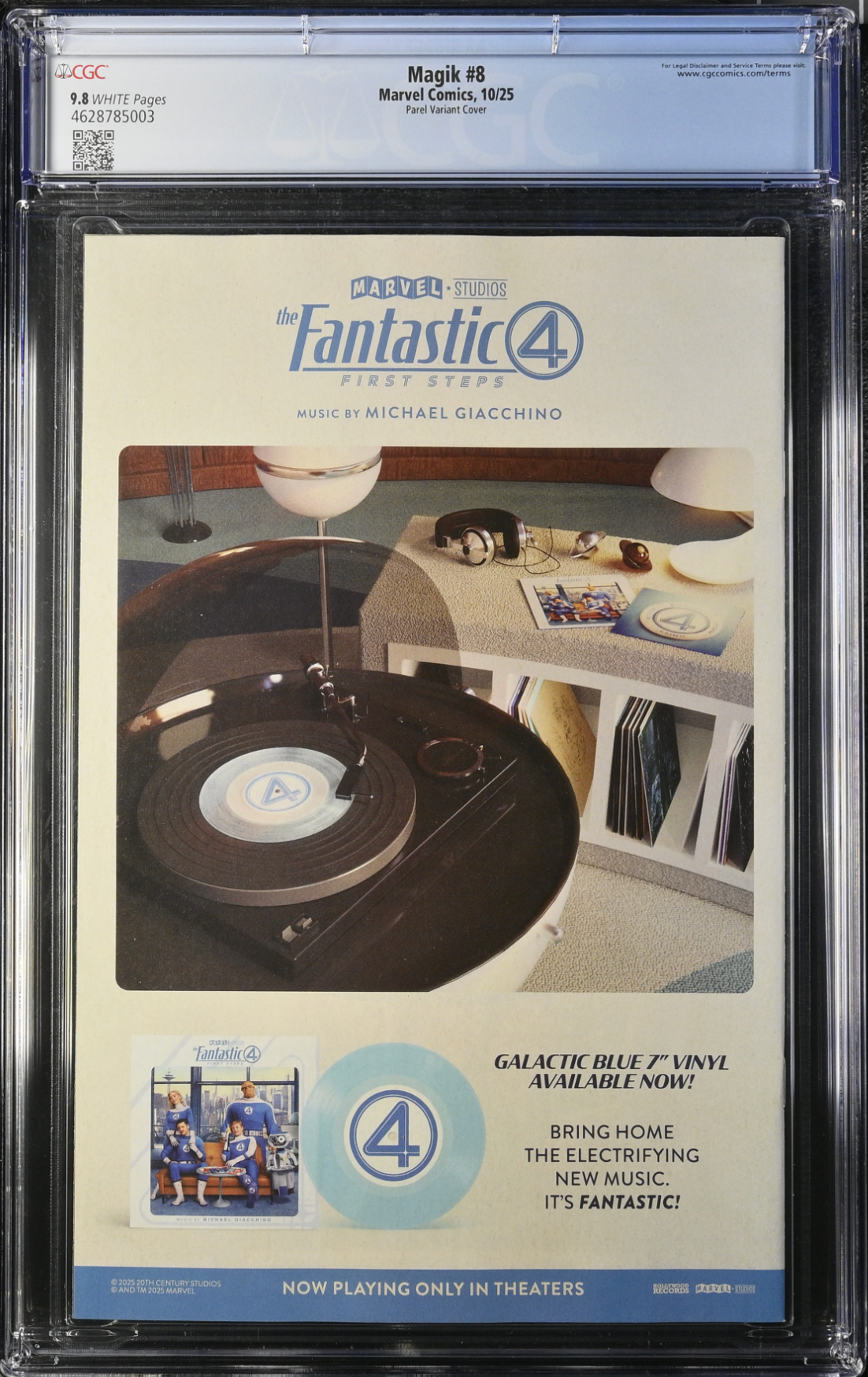 Magik #8 Parel Variant CGC 9.8