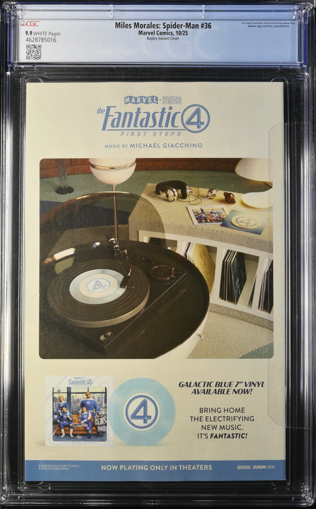 Miles Morales: Spider-Man #36 Bagley Variant CGC 9.9