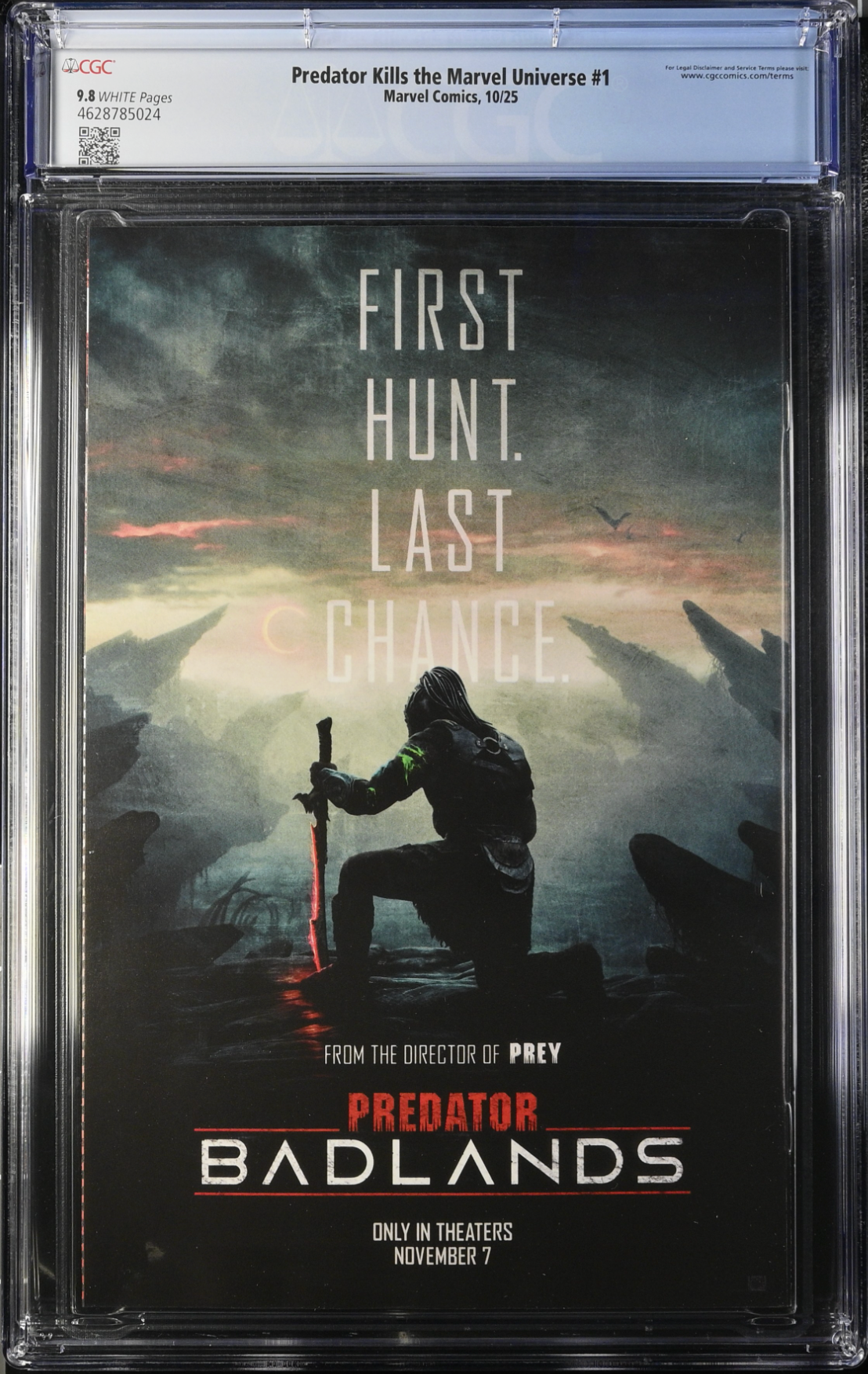 Predator Kills the Marvel Universe #1 CGC 9.8