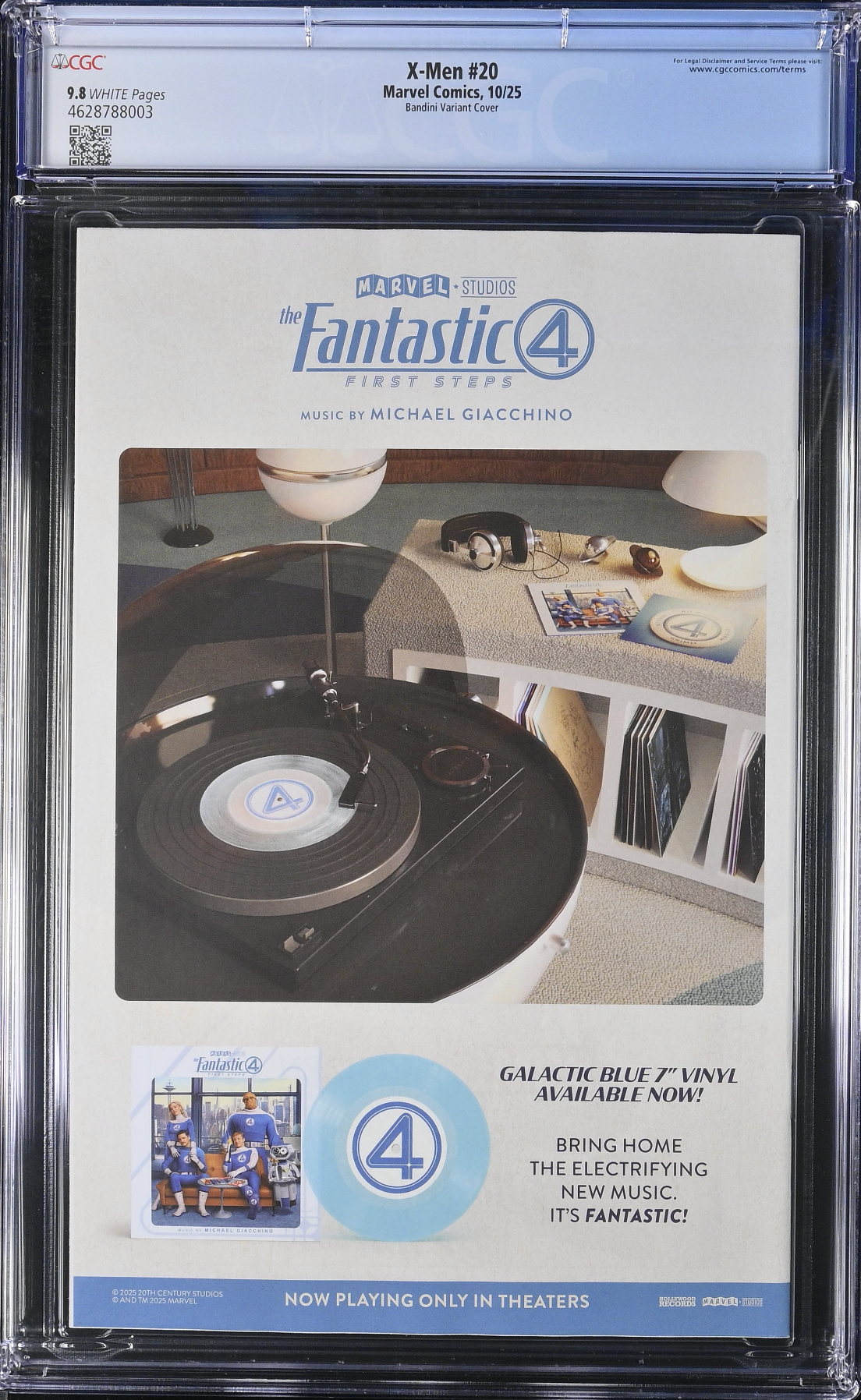 X-Men #20 Bandini Variant CGC 9.8