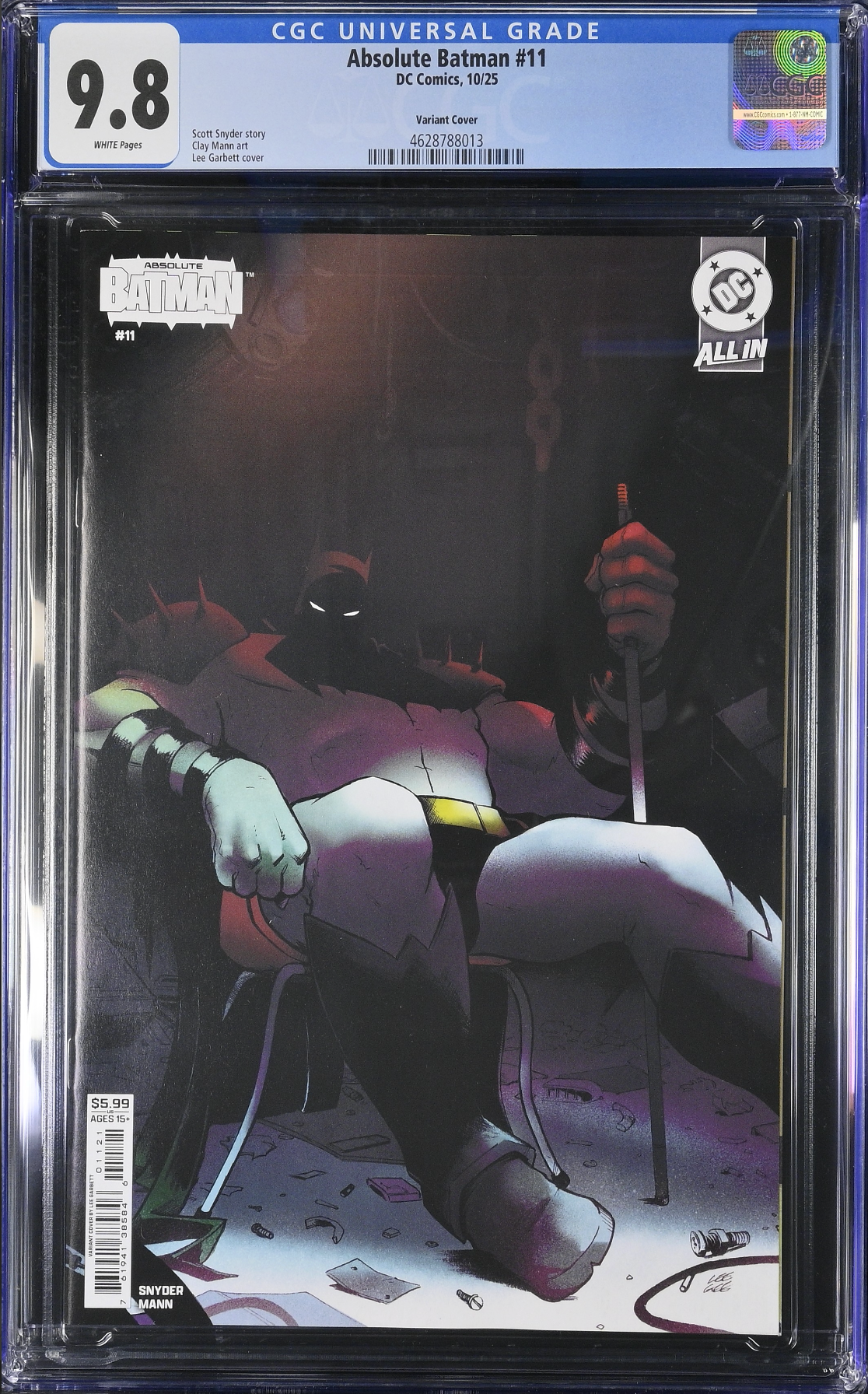 Absolute Batman #11 Garbett Variant CGC 9.8