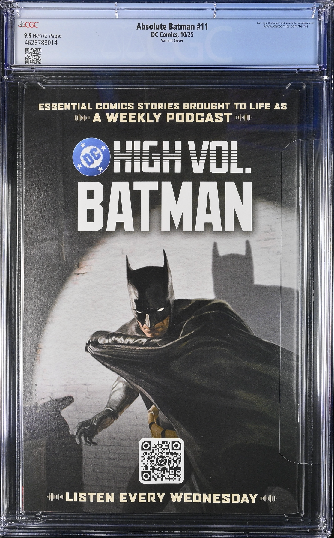 Absolute Batman #11 Garbett Variant CGC 9.9