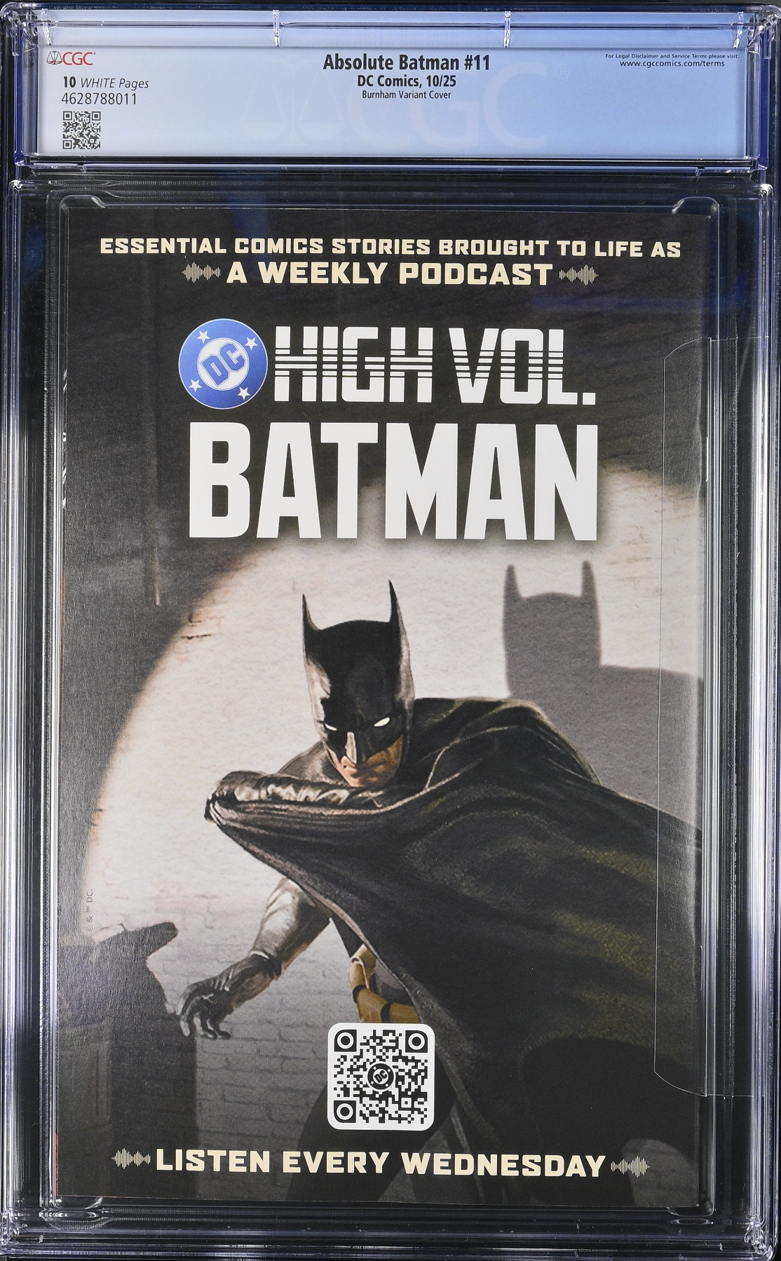 Absolute Batman #11 Burnham Variant CGC 10