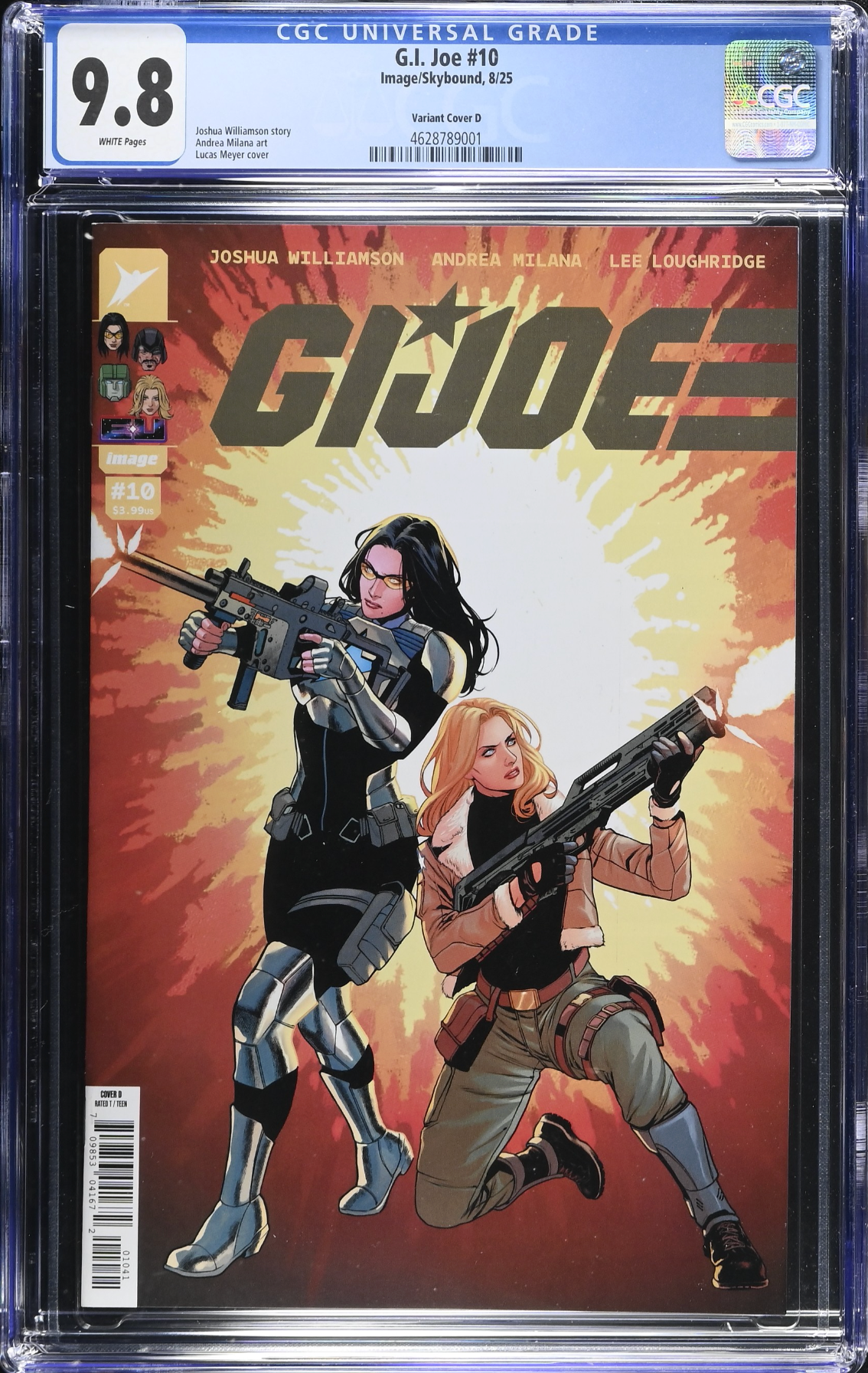 G.I. Joe #10 Meyer 1:25 Retailer Incentive Variant CGC 9.8