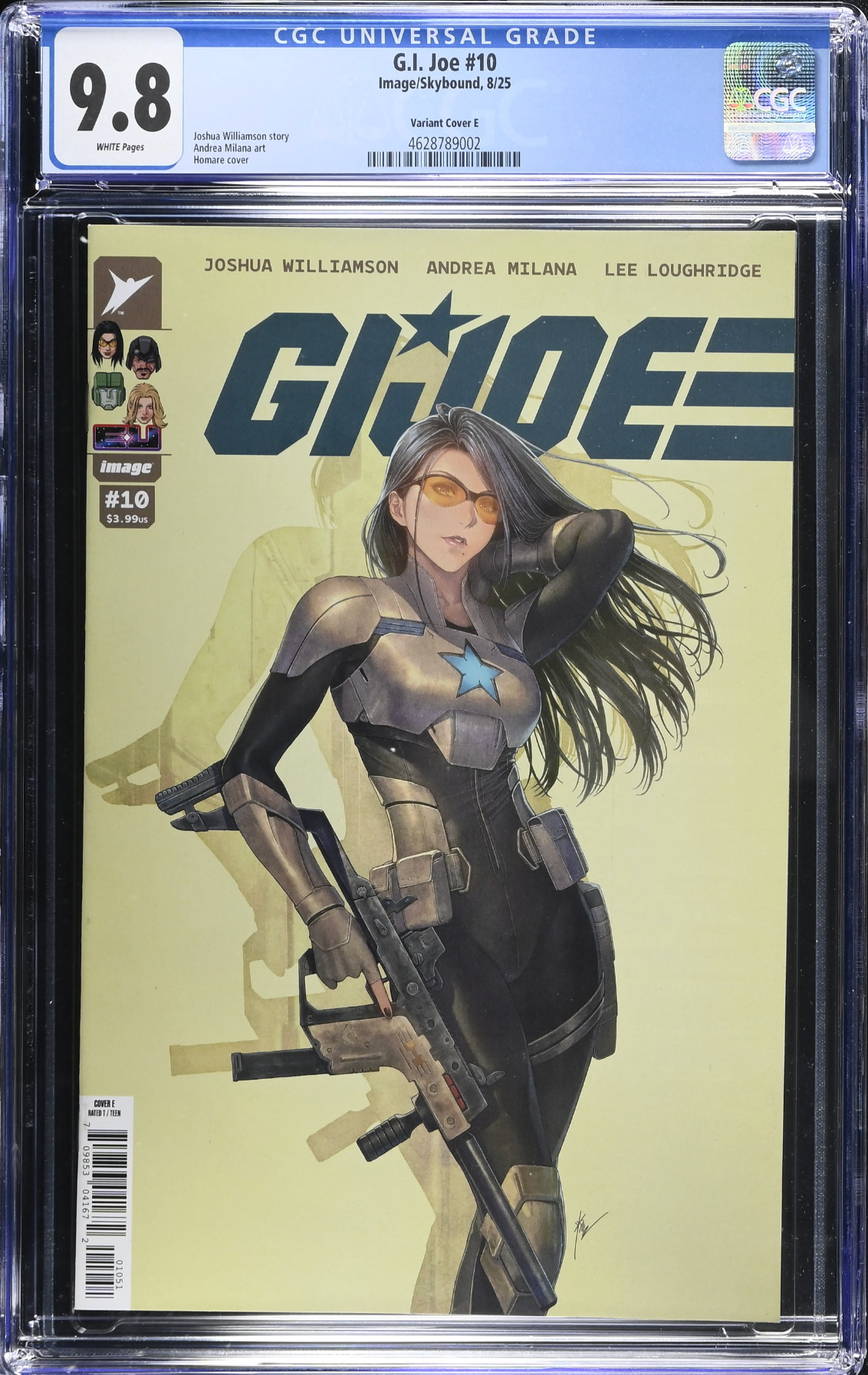 G.I. Joe #10 Homare 1:50 Retailer Incentive Variant CGC 9.8
