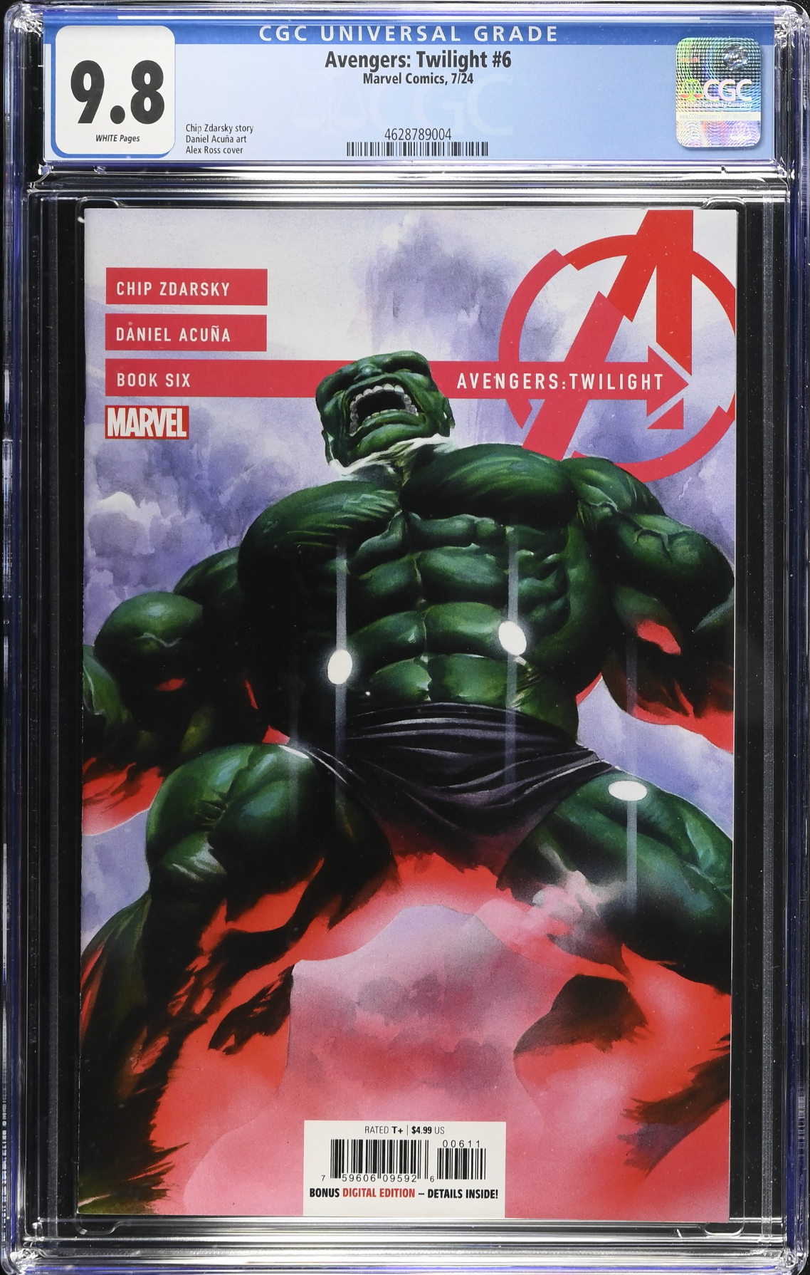 Avengers Twilight #6 CGC 9.8