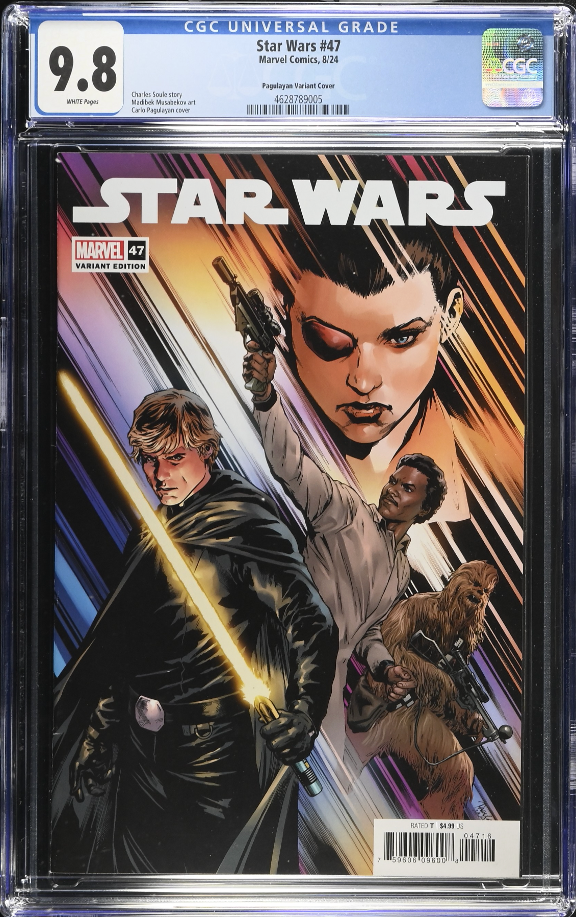 Star Wars #47 Pagulayan 1:25 Retailer Incentive Variant CGC 9.8