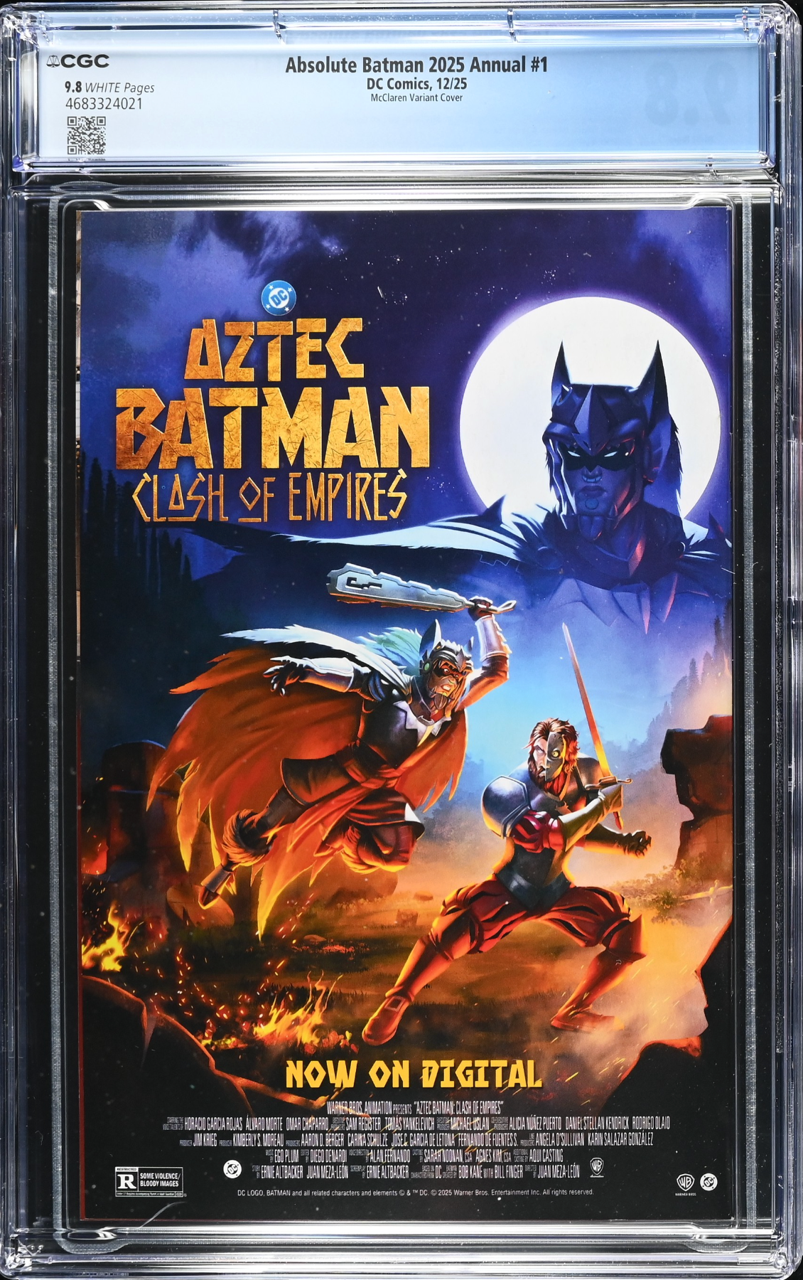 Absolute Batman Annual 2025 #1 McClaren 1:25 Retailer Incentive Variant CGC 9.8