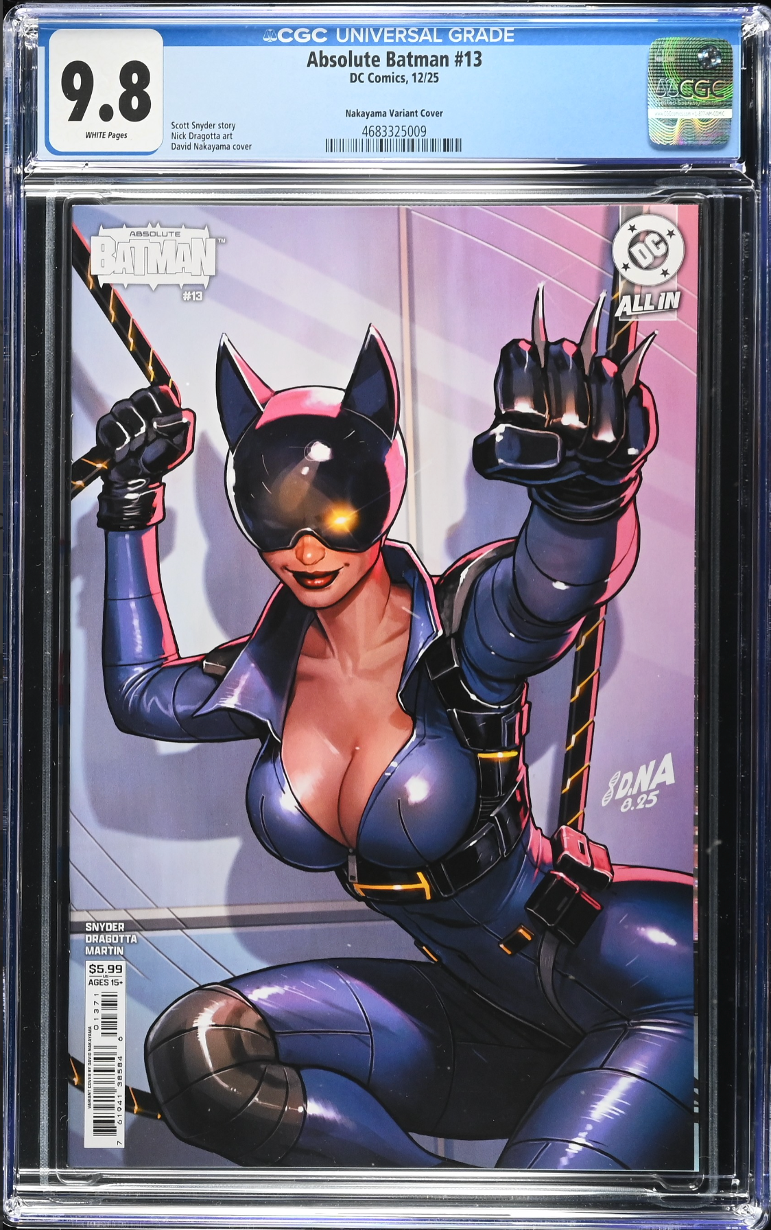 Absolute Batman #13 Nakayama Variant CGC 9.8