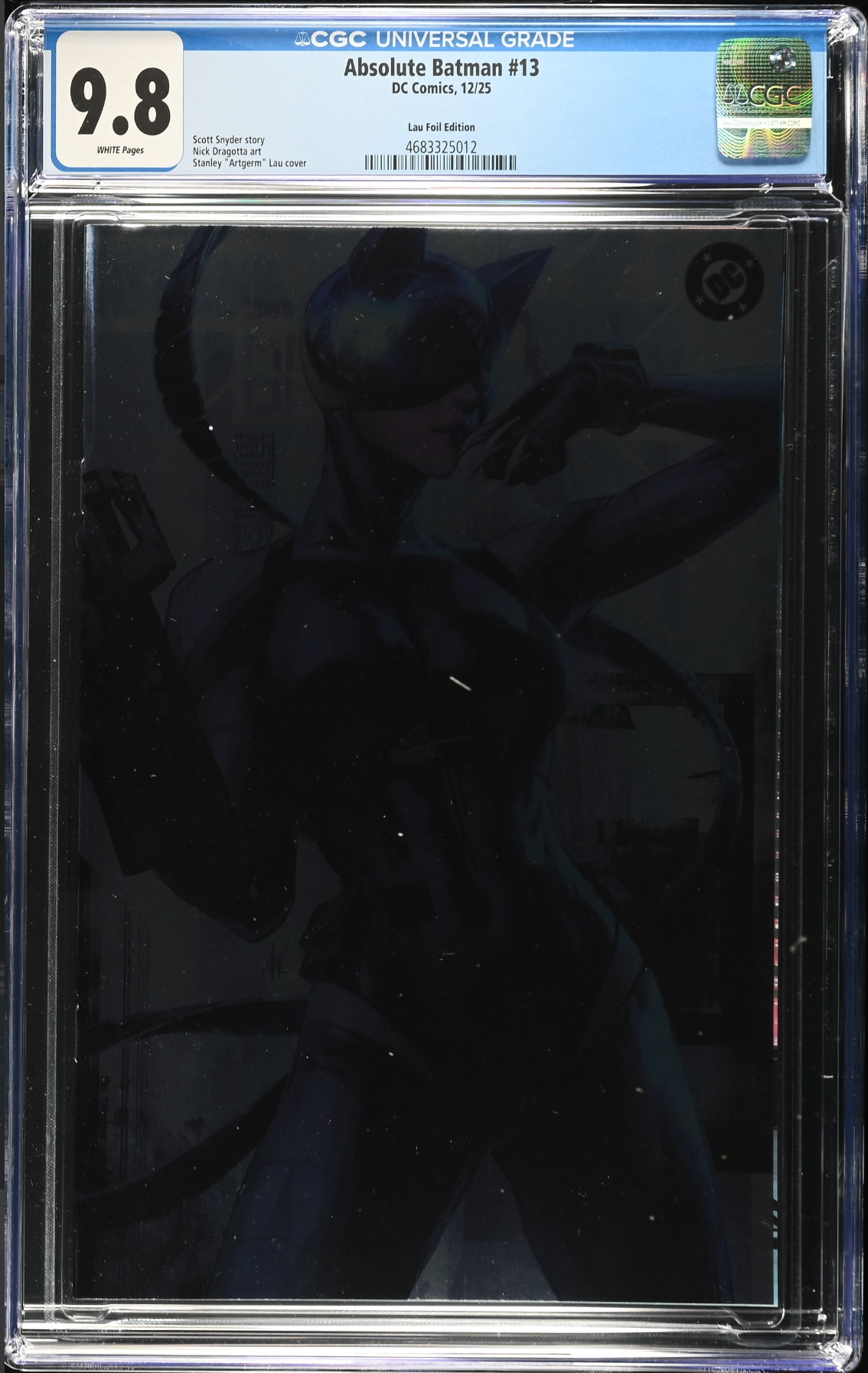 Absolute Batman #13 Artgerm Foil Variant CGC 9.8