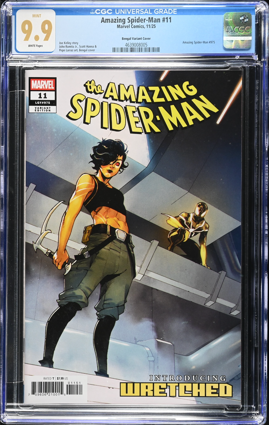 Amazing Spider-Man #11 Bengal Wretched First Appearance Variant CGC 9.9