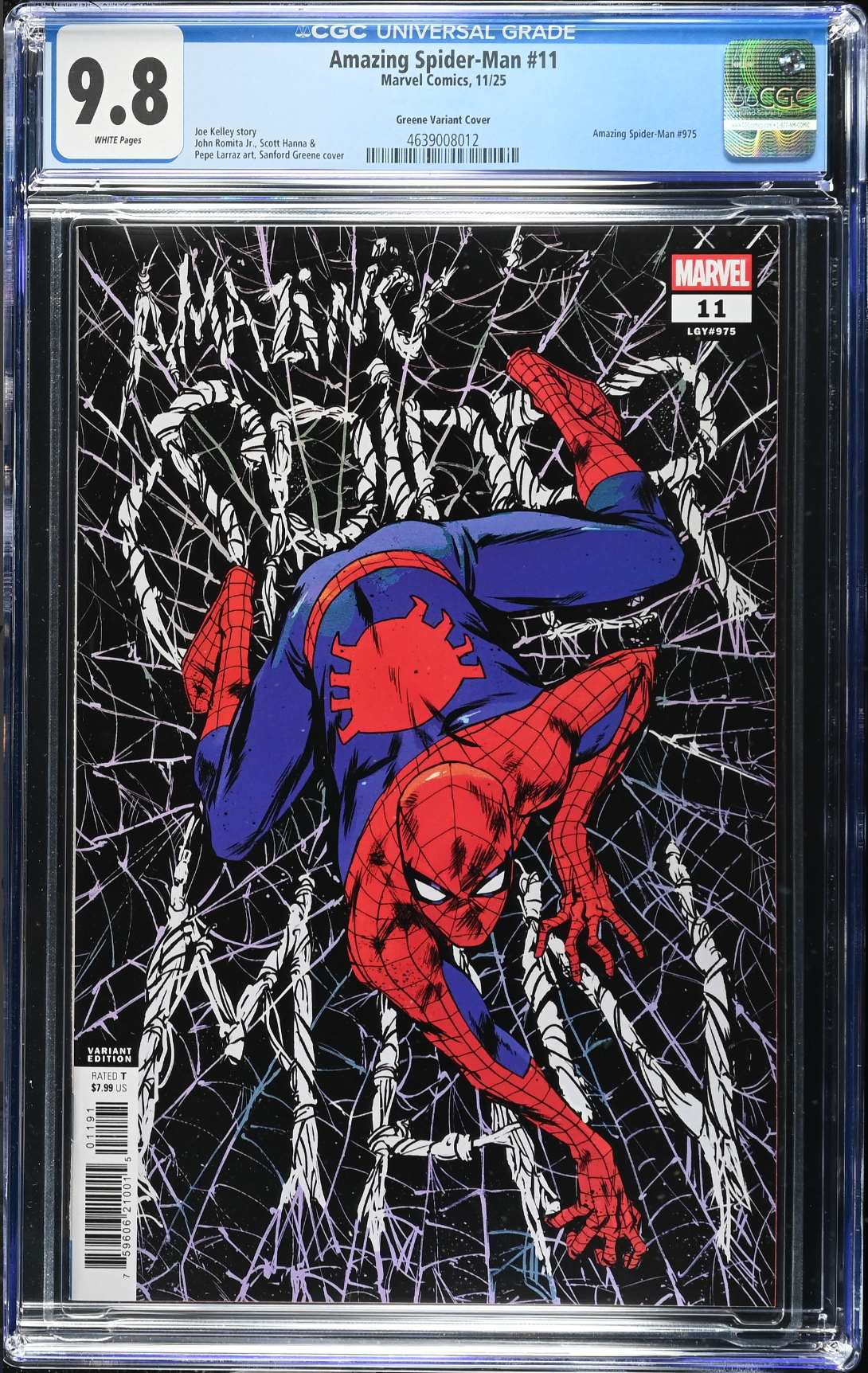 Amazing Spider-Man #11 Greene Variant CGC 9.8