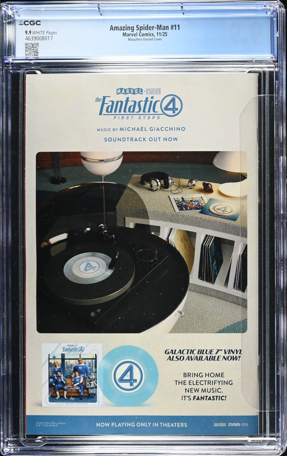 Amazing Spider-Man #11 Massafera 1:25 Retailer Incentive Variant CGC 9.9