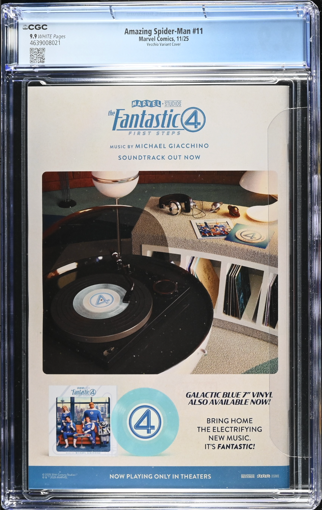 Amazing Spider-Man #11 Vecchio Disney Stitch Variant CGC 9.9