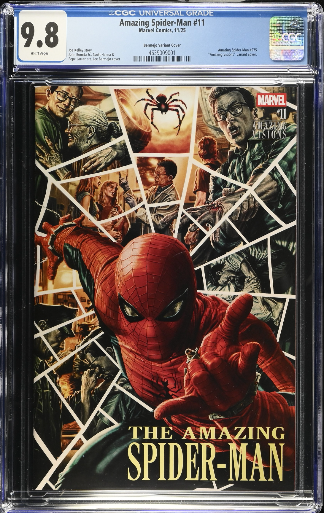 Amazing Spider-Man #11 Bermejo Variant CGC 9.8