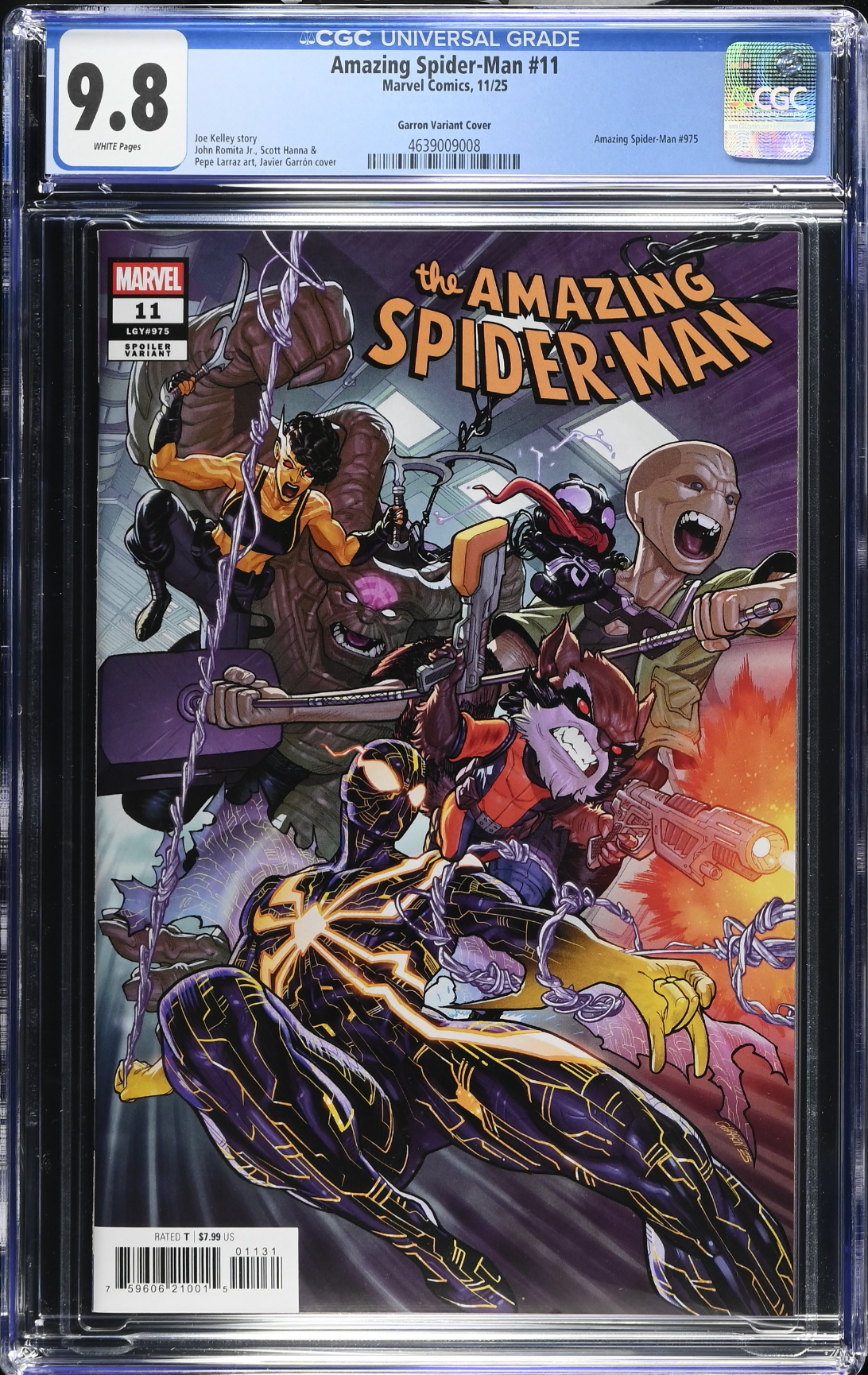 Amazing Spider-Man #11 Garron Spoiler Variant CGC 9.8