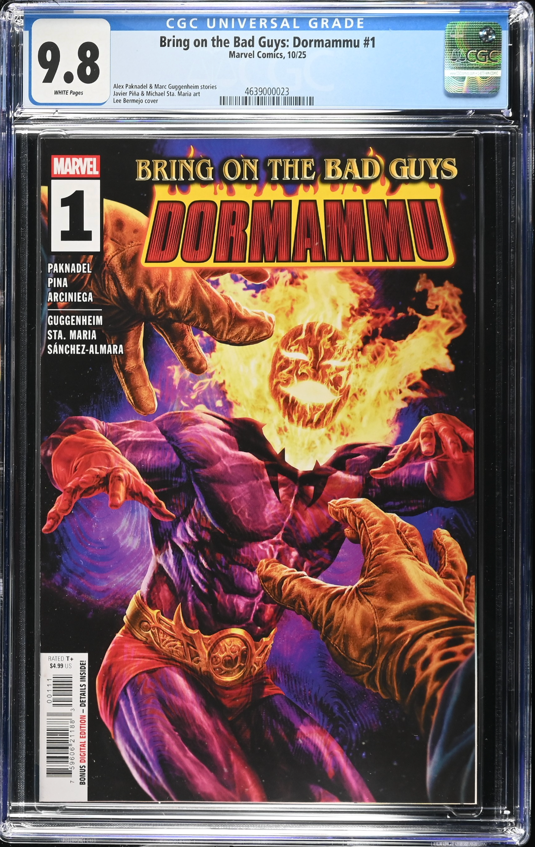 Bring on the Bad Guys: Dormammu #1 CGC 9.8