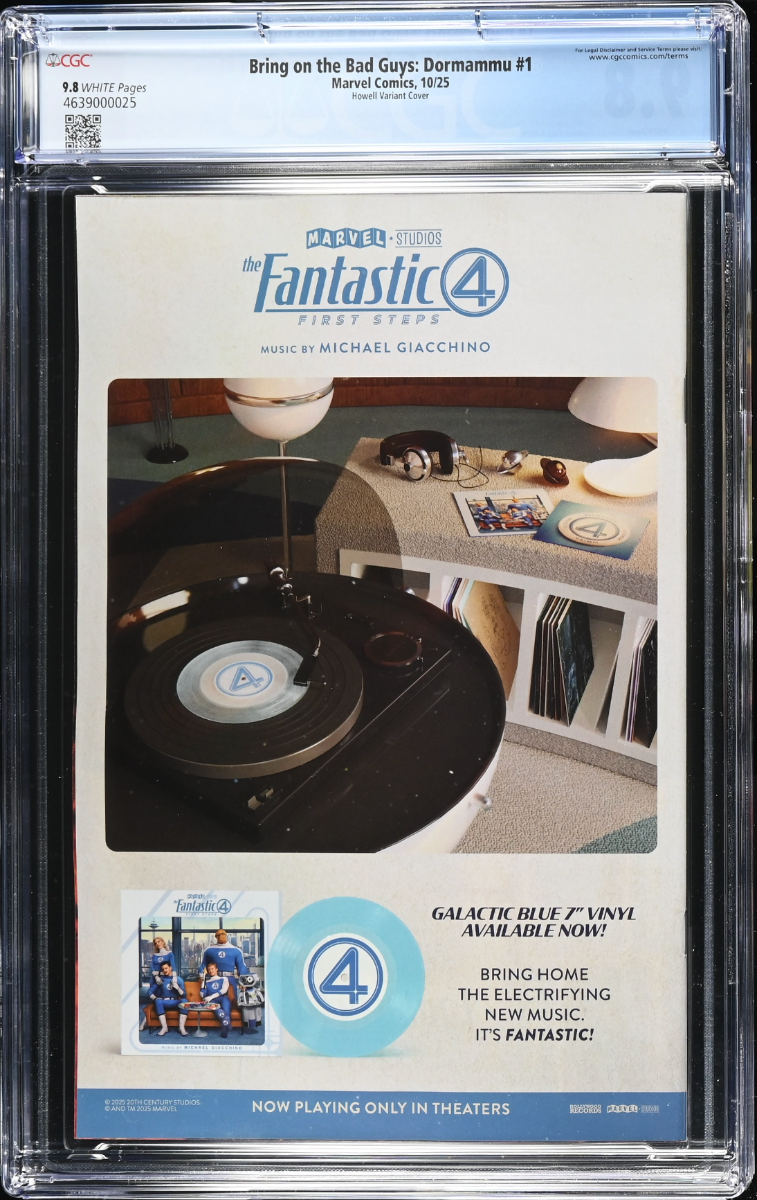 Bring on the Bad Guys: Dormammu #1 Howell Variant CGC 9.8