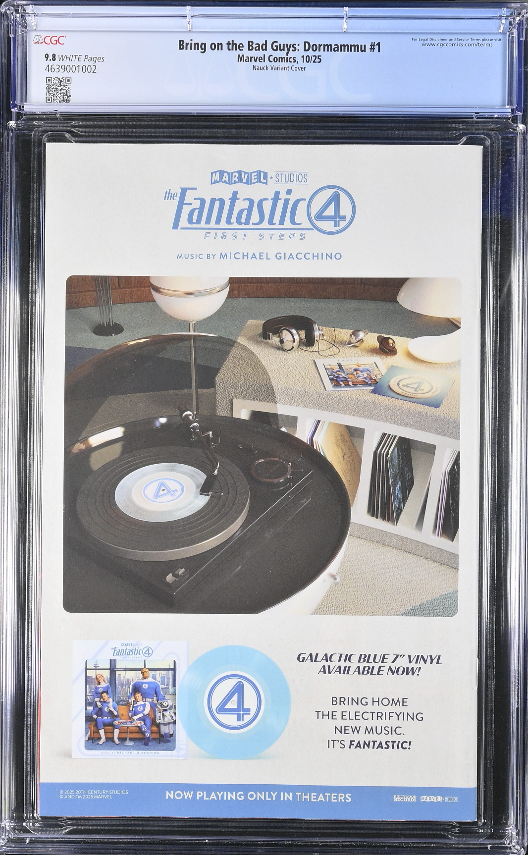 Bring on the Bad Guys: Dormammu #1 Nauck Variant CGC 9.8