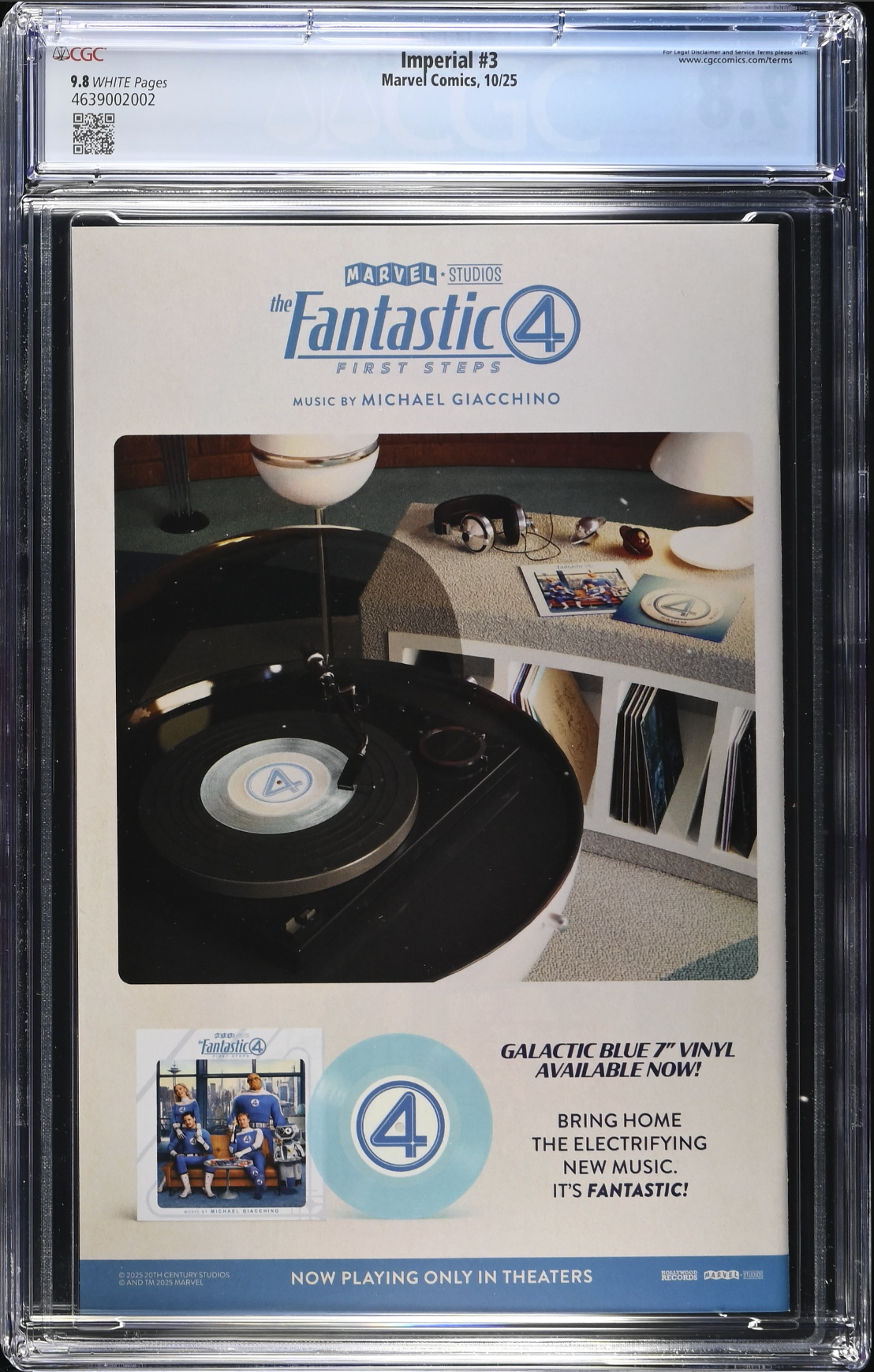 Imperial #3 CGC 9.8