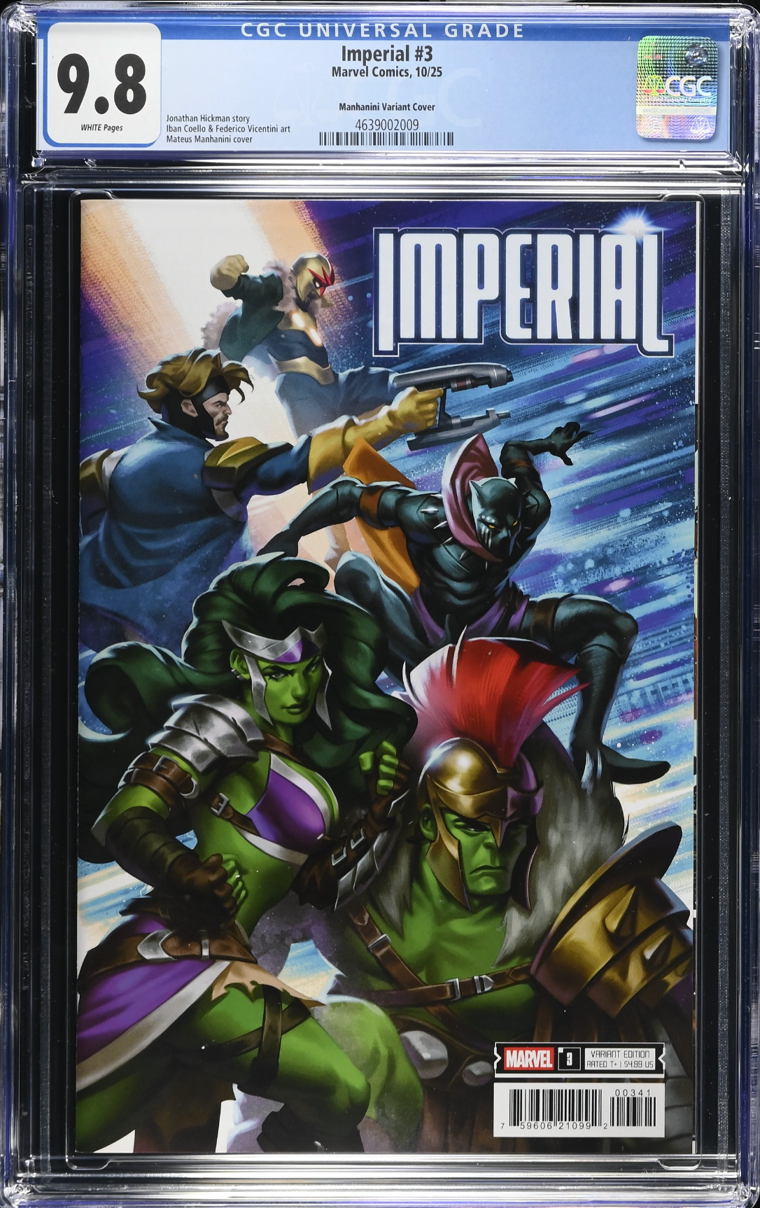 Imperial #3 Manhanini Variant CGC 9.8