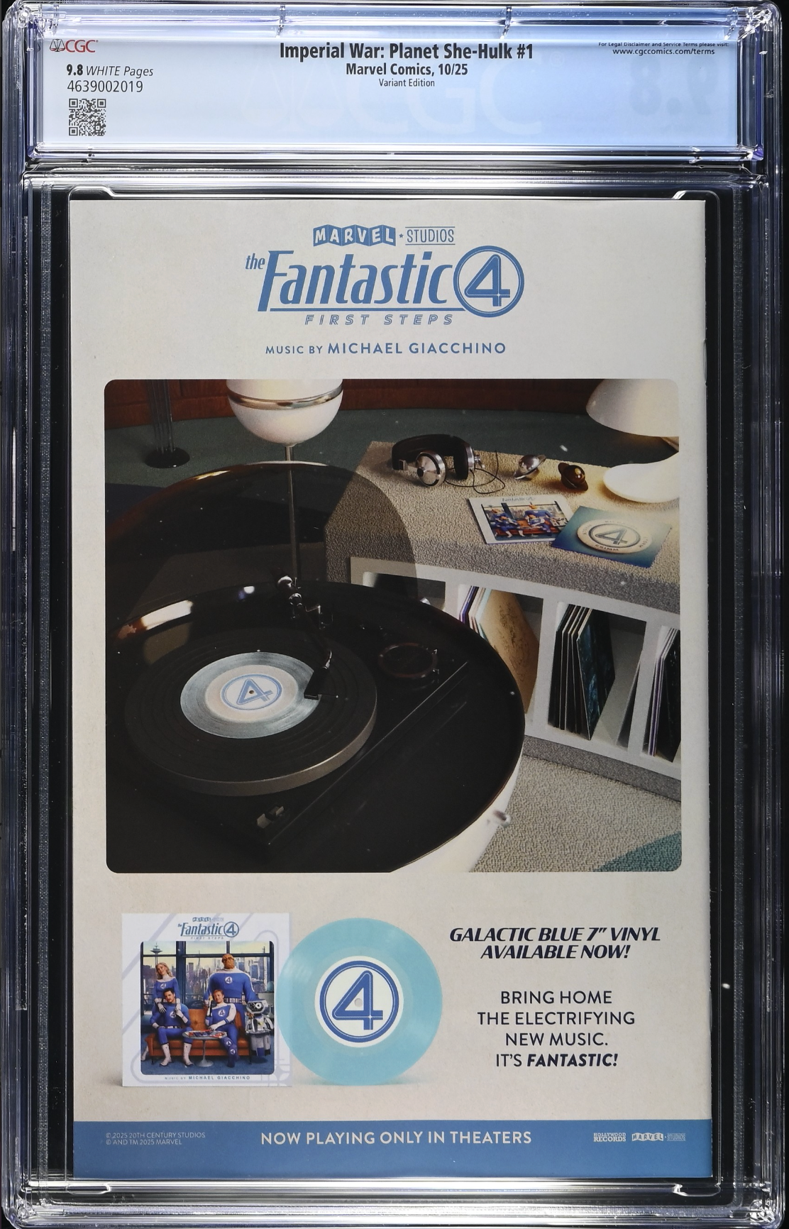 Imperial War: Planet She-Hulk #1 Campbell Variant CGC 9.8